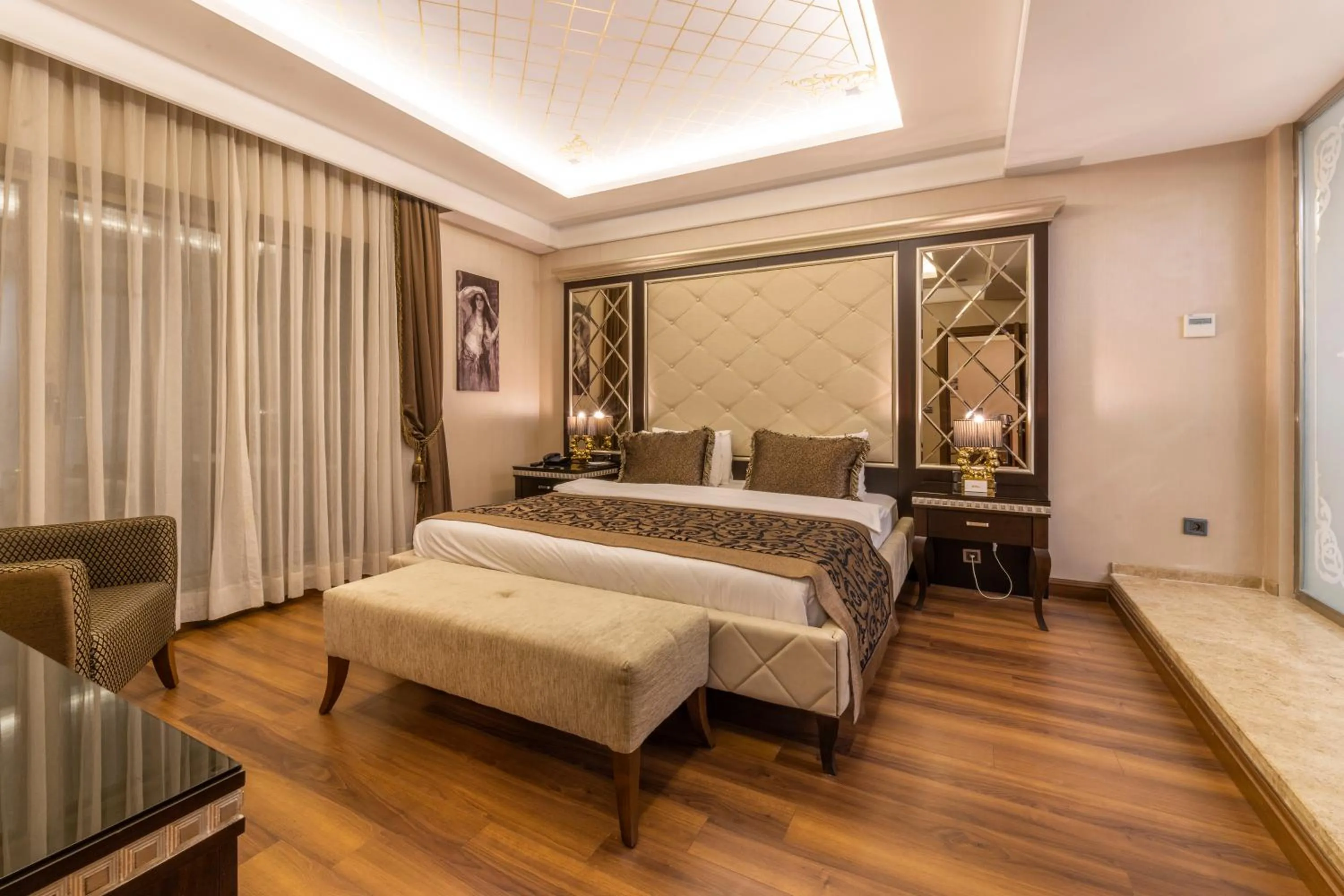 Bed in Grand Makel Hotel Topkapi