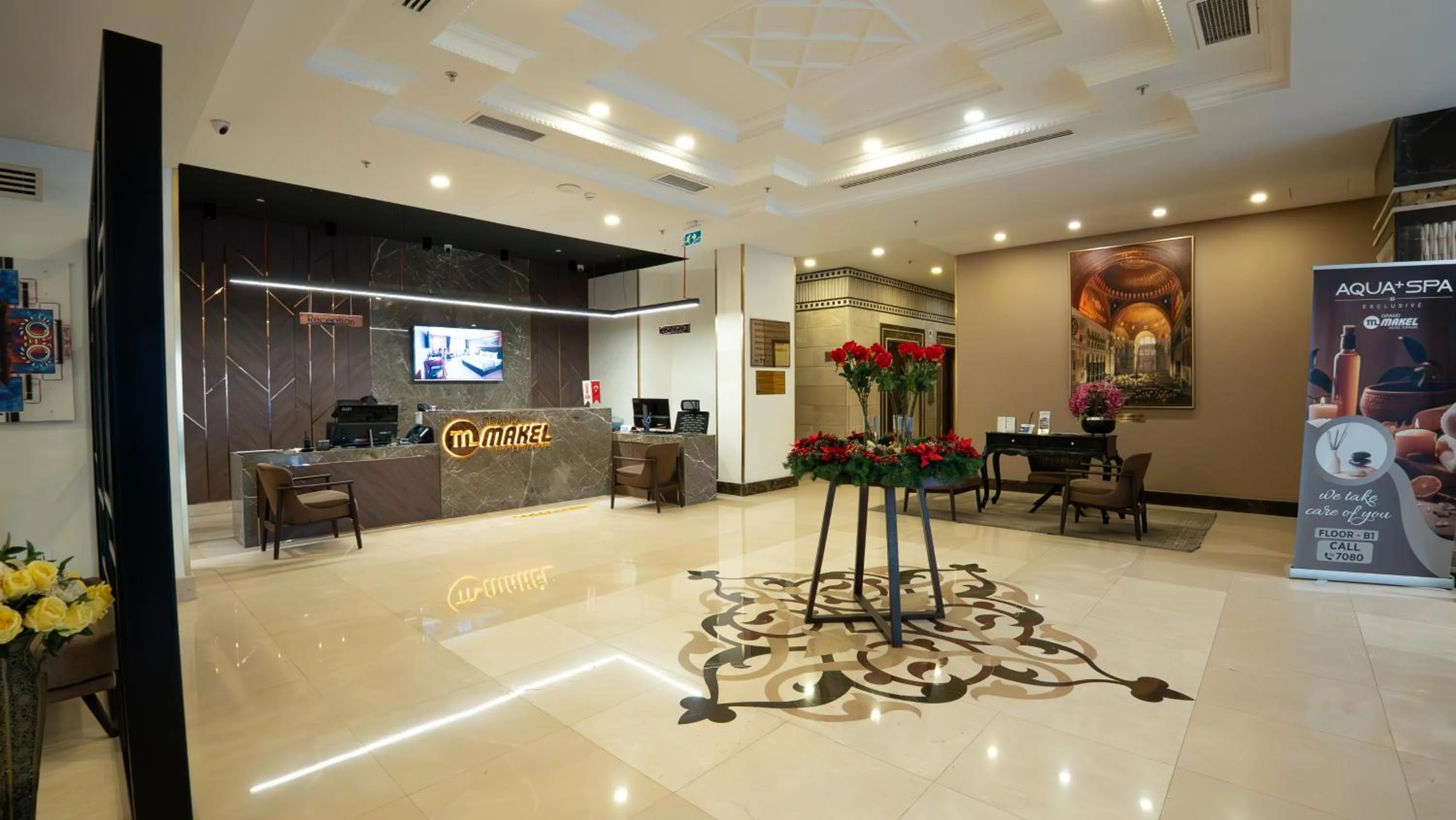 Lobby or reception in Grand Makel Hotel Topkapi