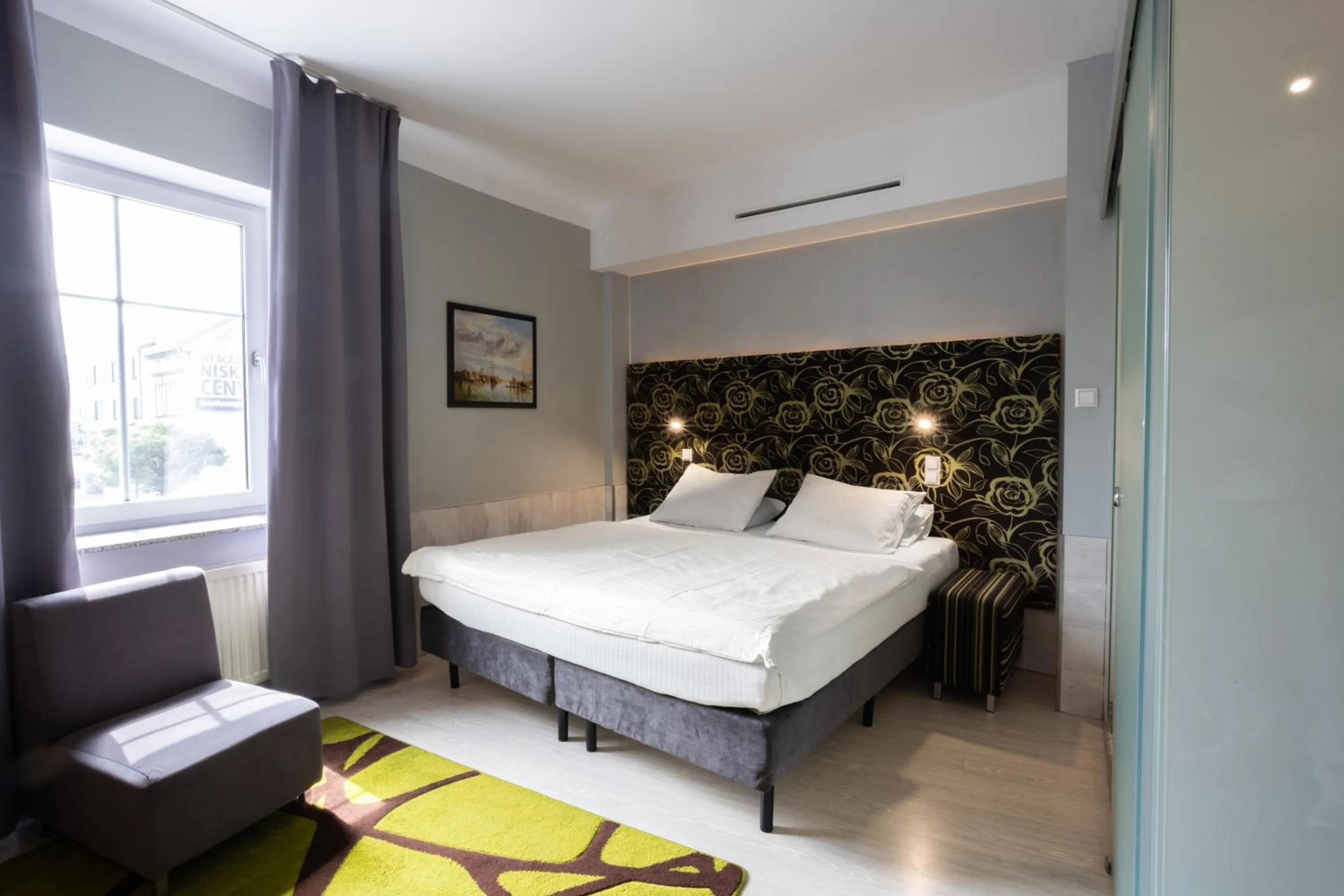 Bed in Hotel Kaliski