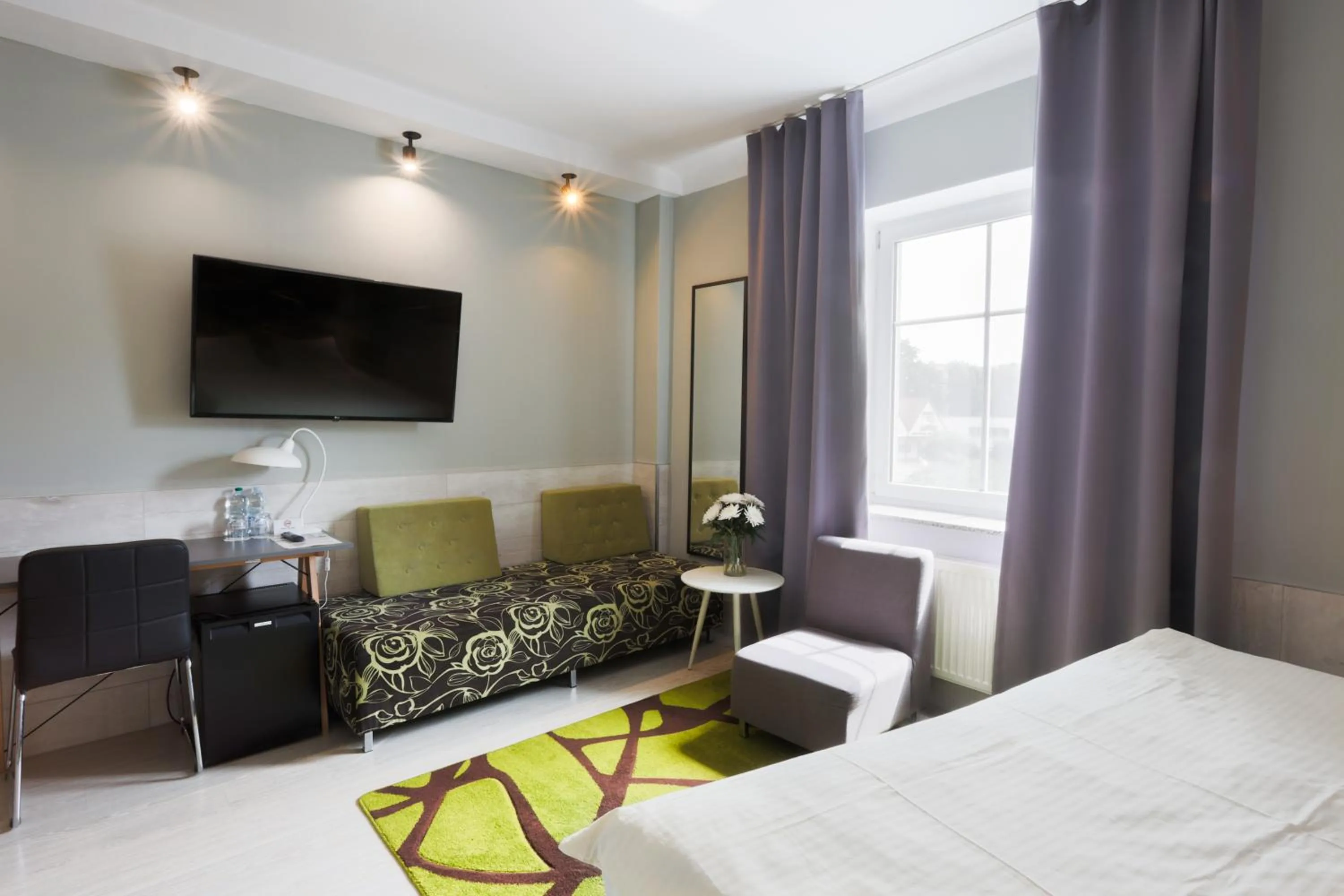 TV and multimedia, Bed in Hotel Kaliski