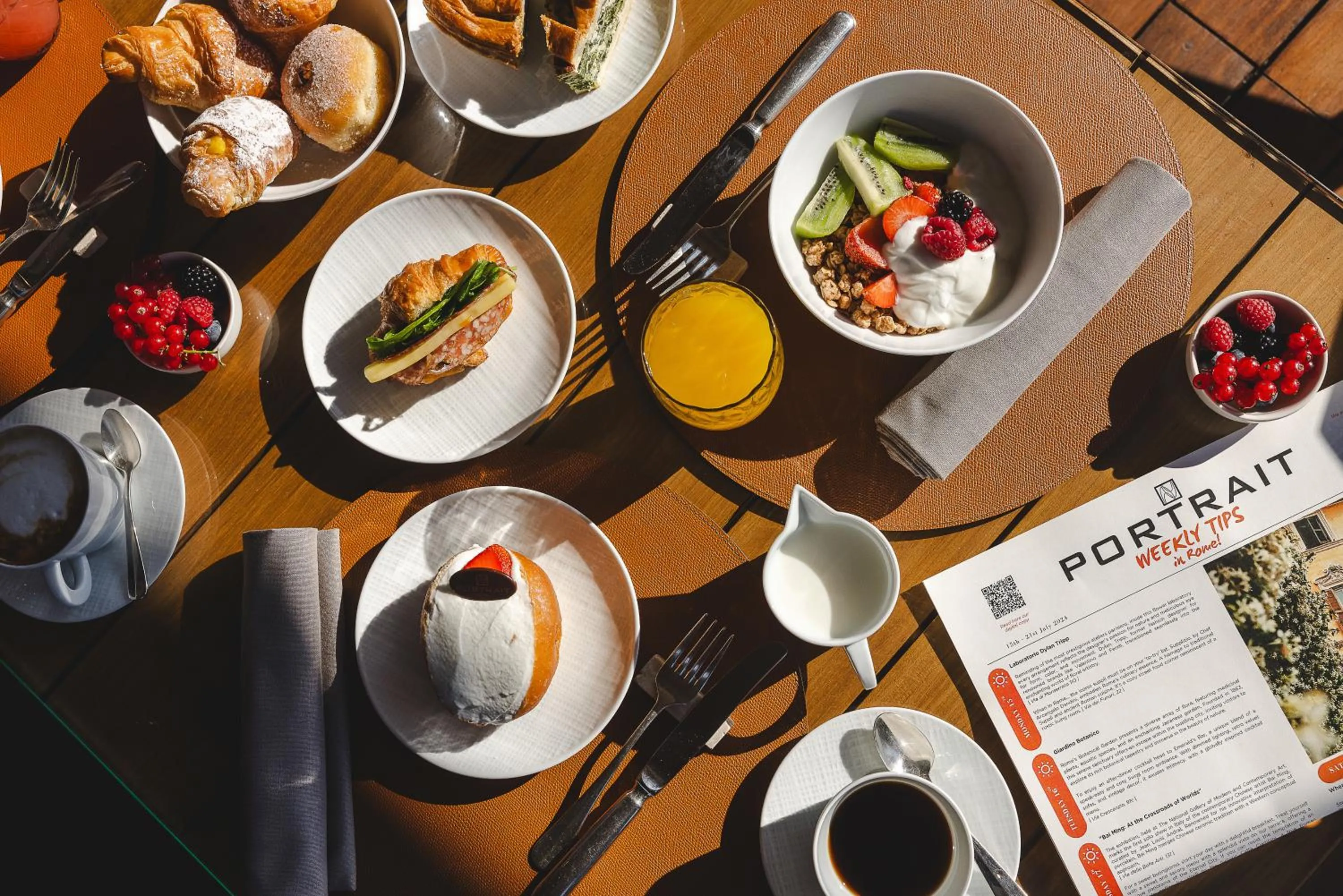 Breakfast in Portrait Roma - Lungarno Collection