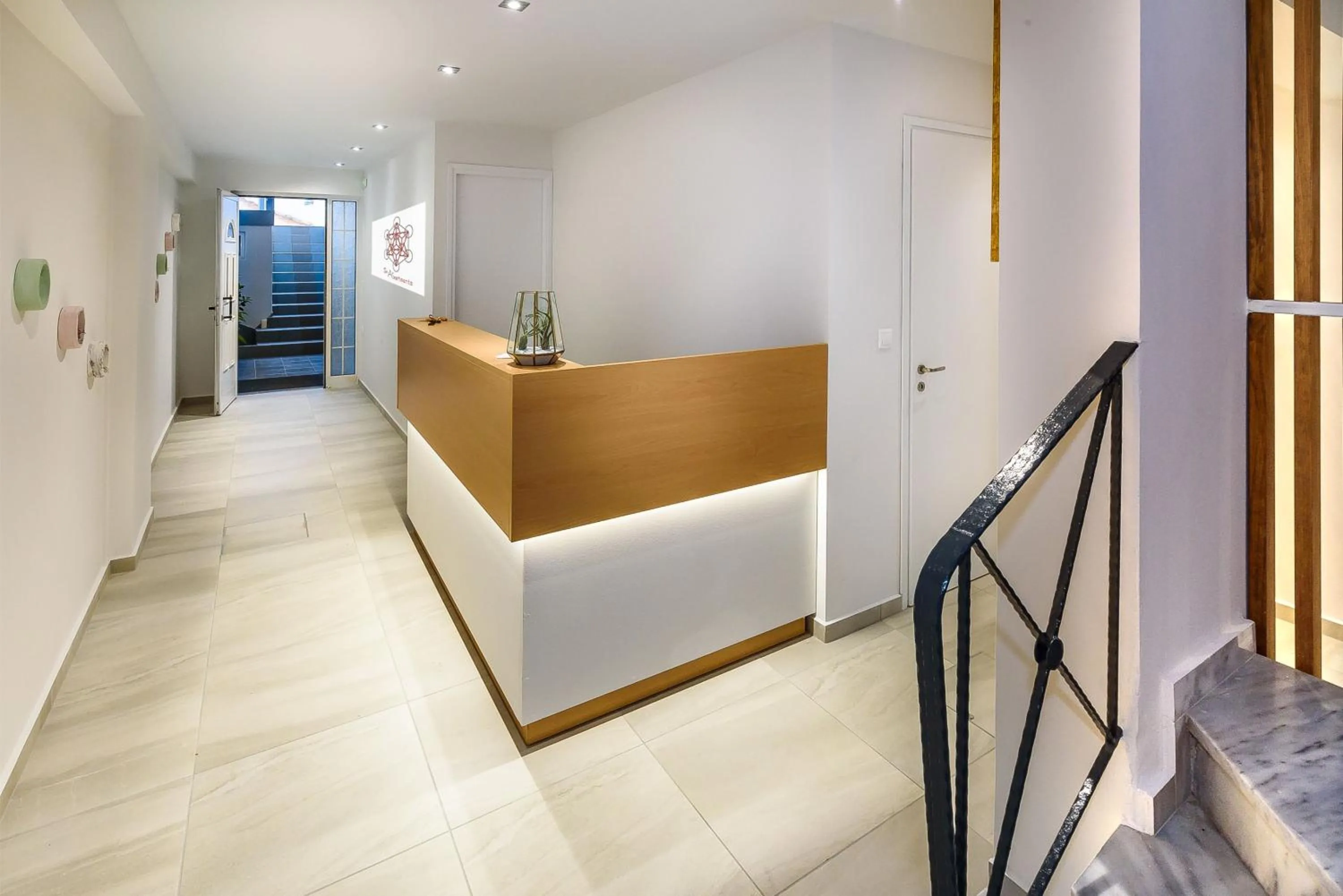 Facade/entrance in Solar Apartments by Amara Living