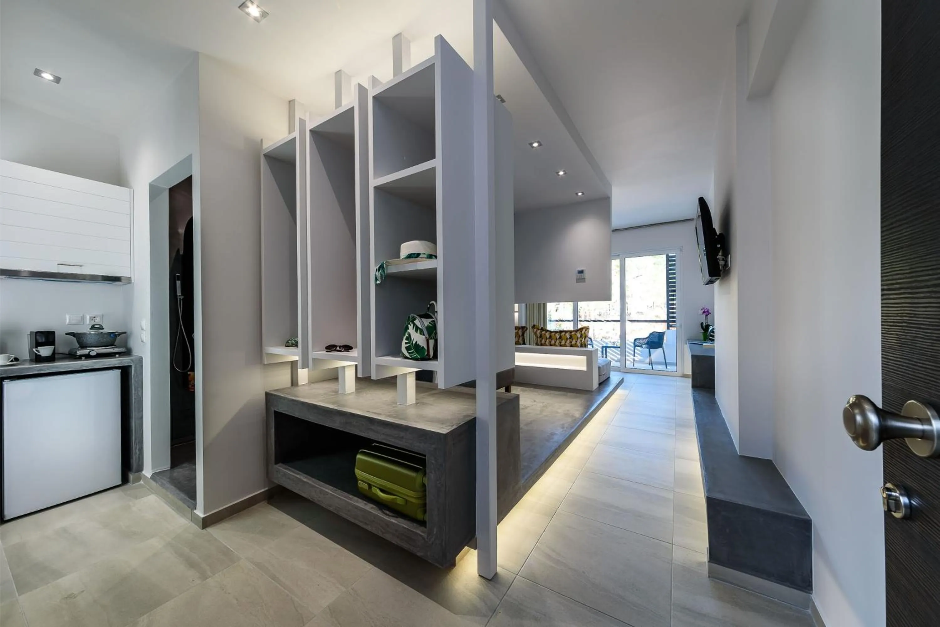 Bed in Solar Apartments by Amara Living