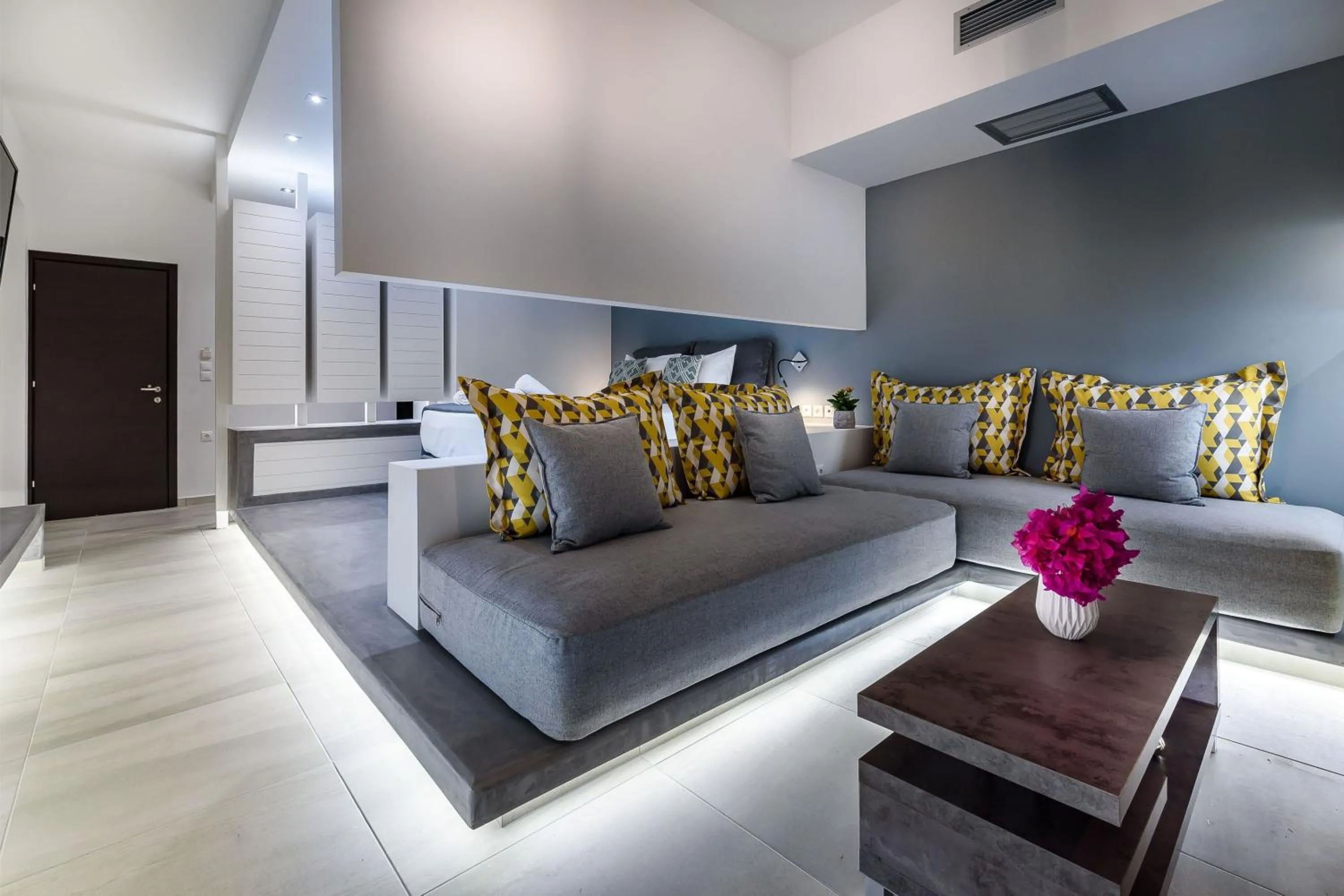 Bed in Solar Apartments by Amara Living