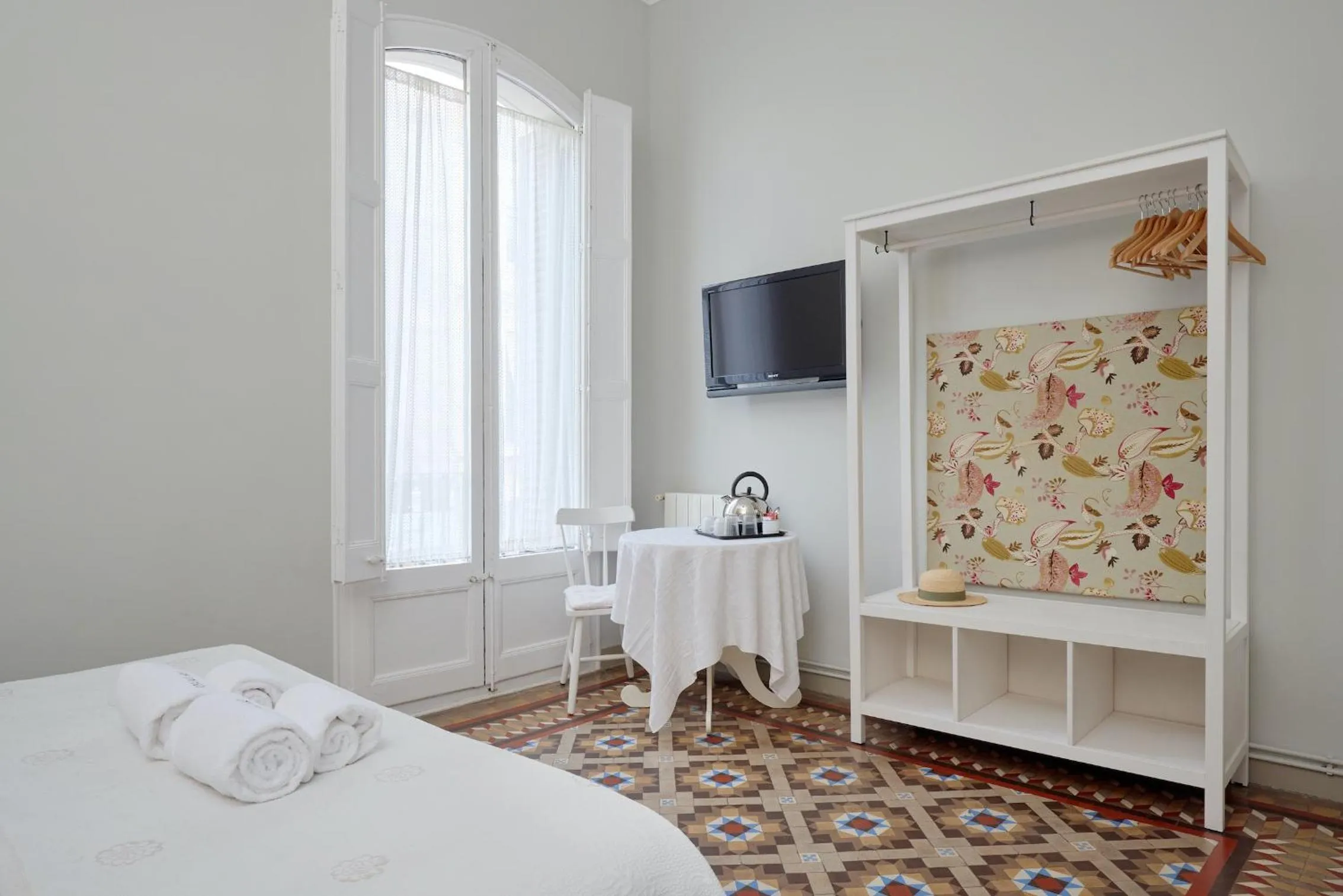 Bed in Hostal Poblenou