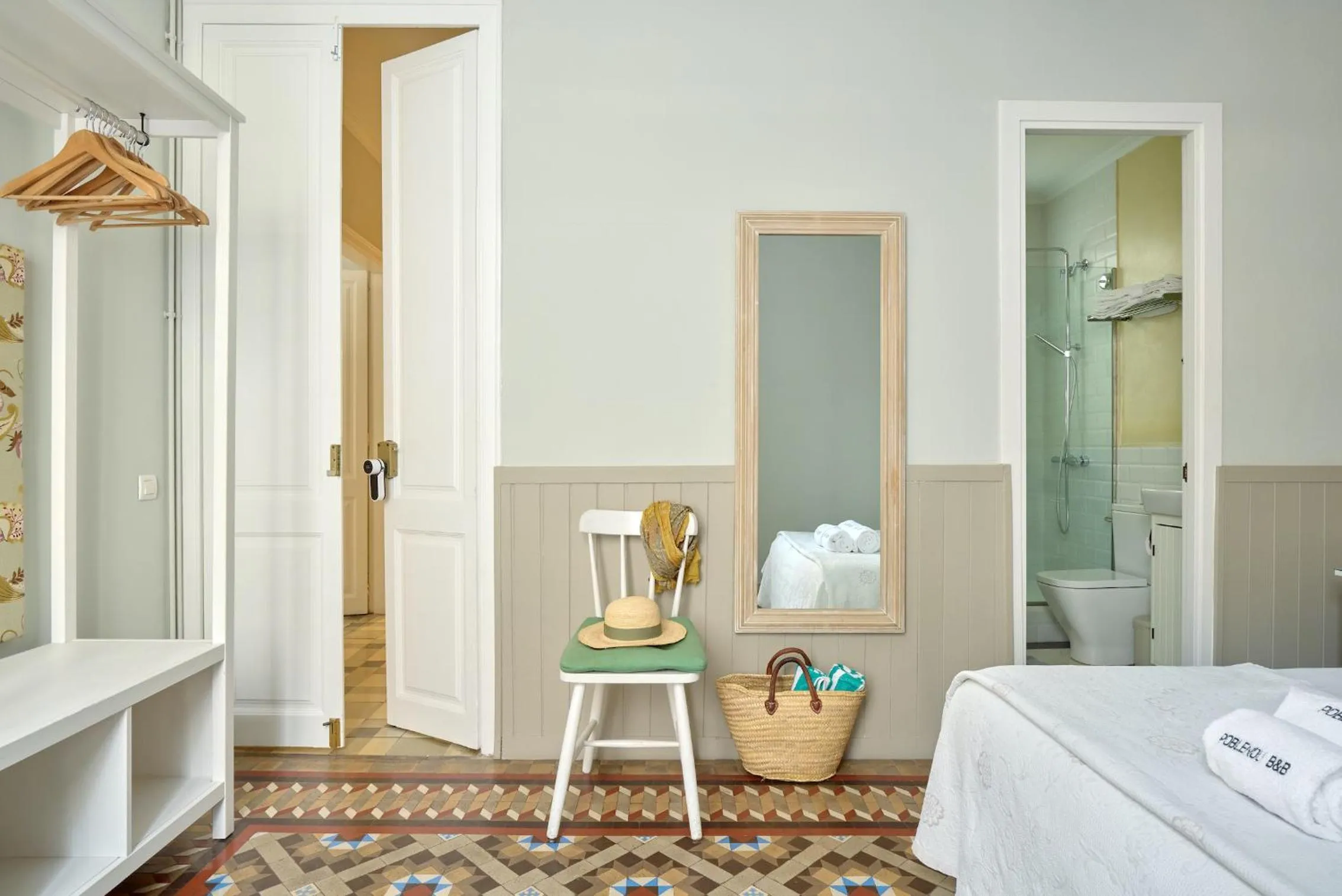 Bed in Hostal Poblenou