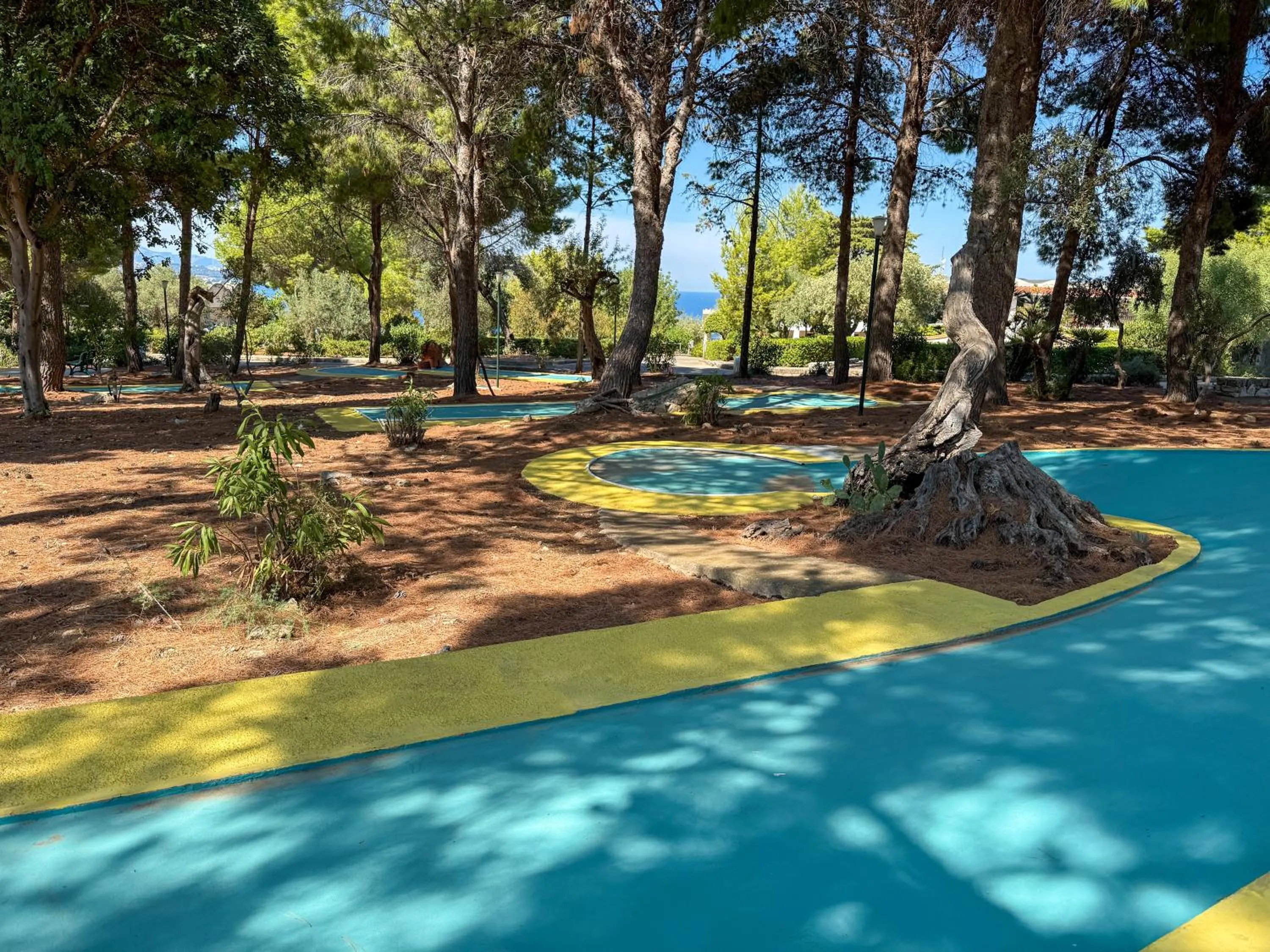 Minigolf in Hotel Torre Normanna