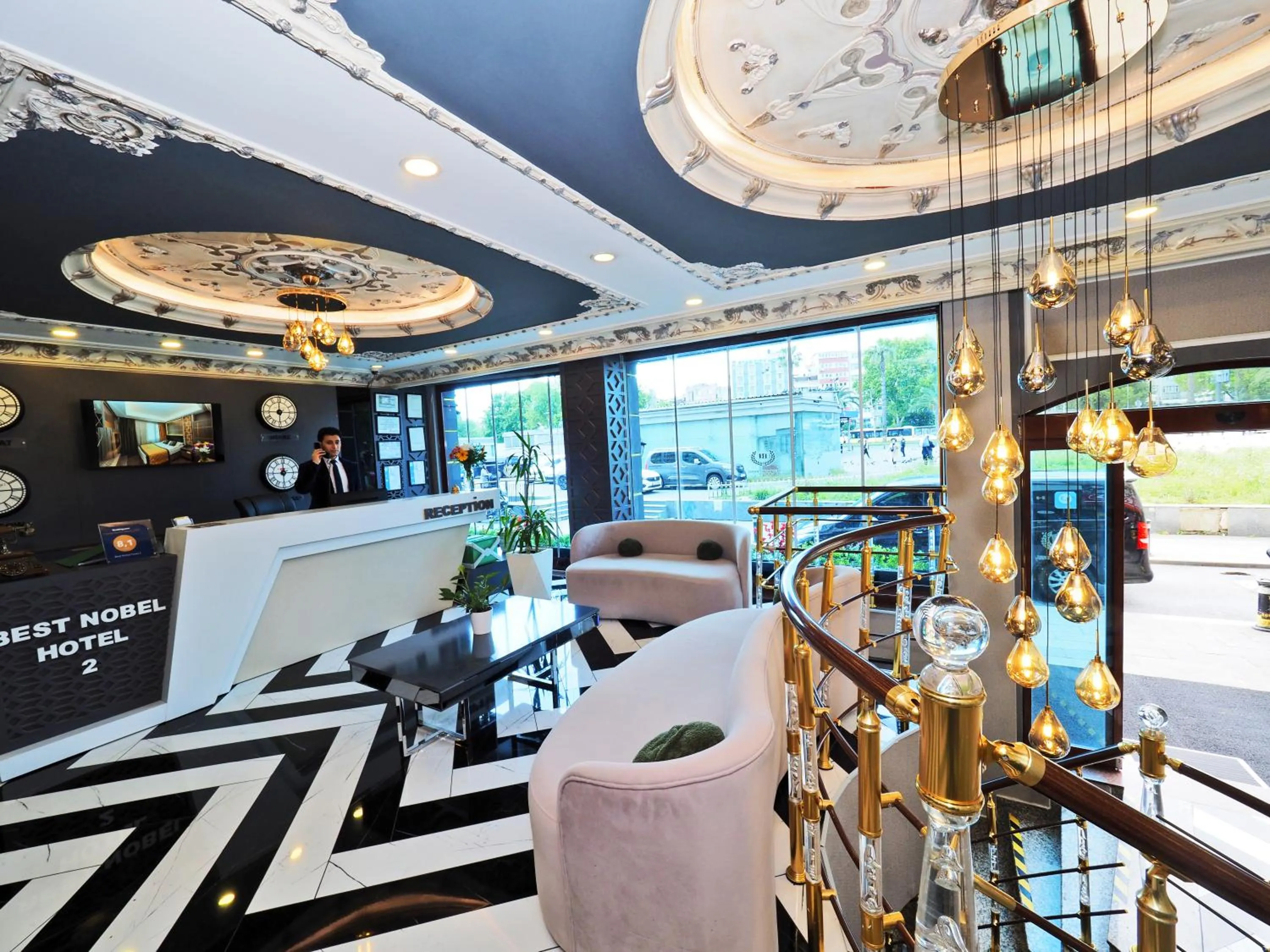 Lobby or reception in Grand Best Nobel Hotel 2 İstanbul