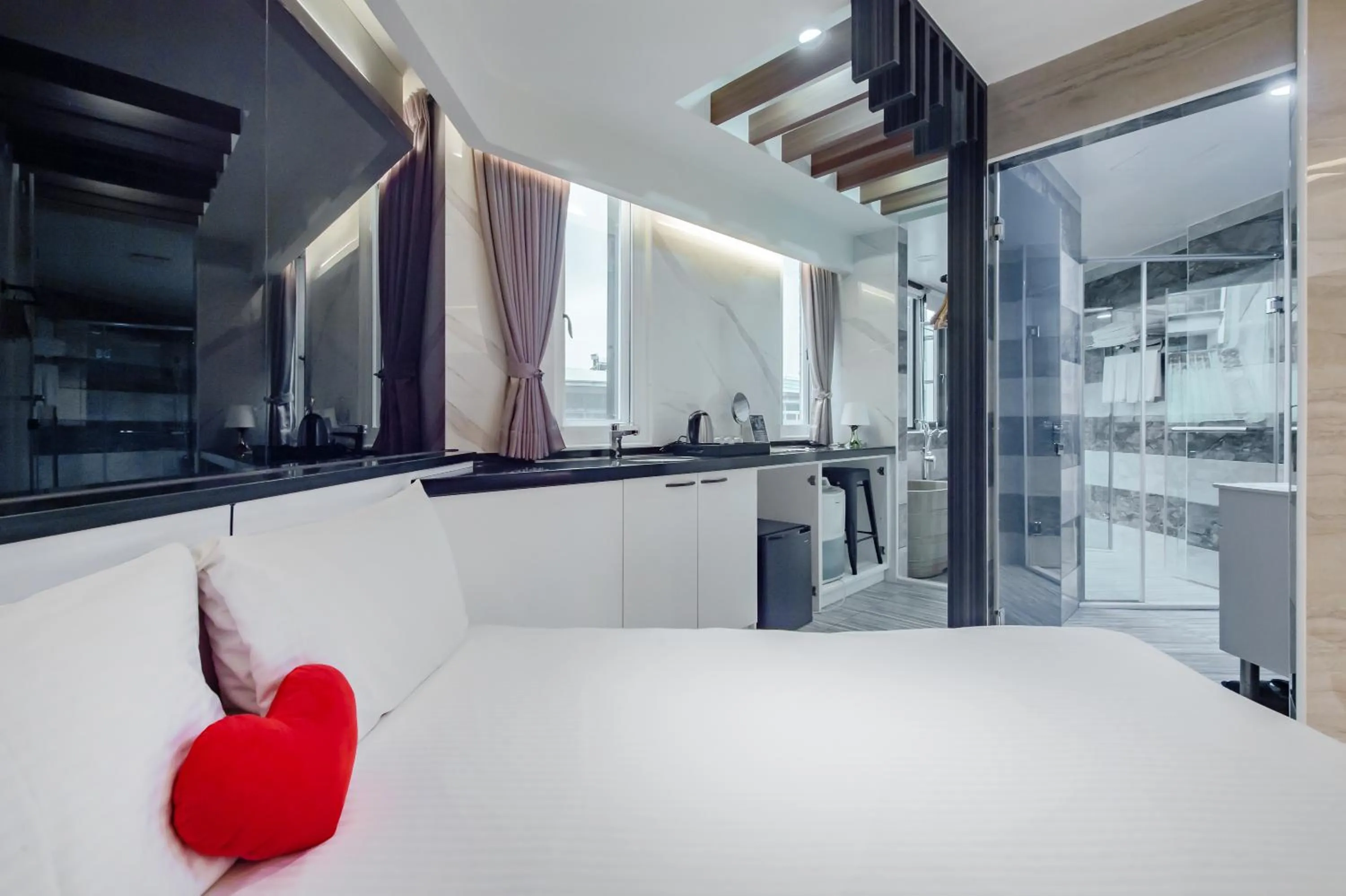 Bedroom in Sun Moon Tea B&B