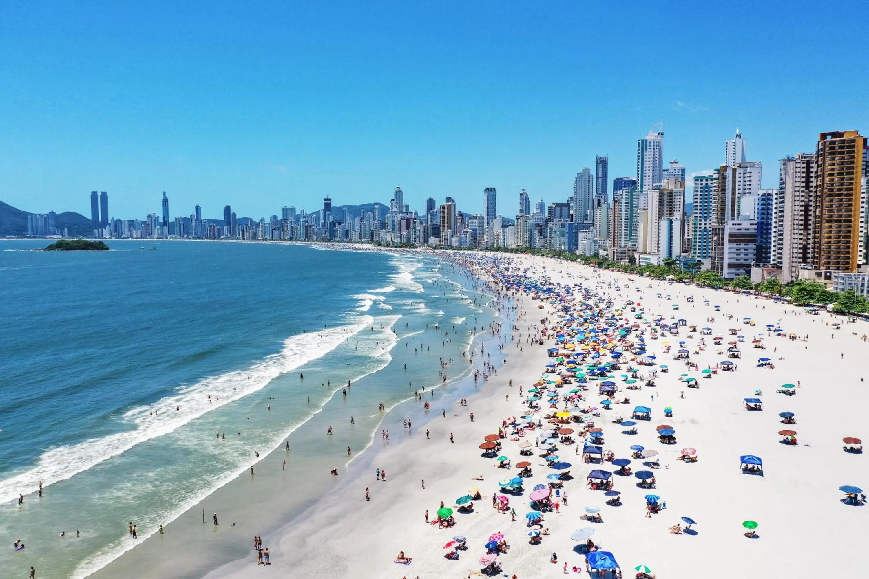 Beach in Brasil Express