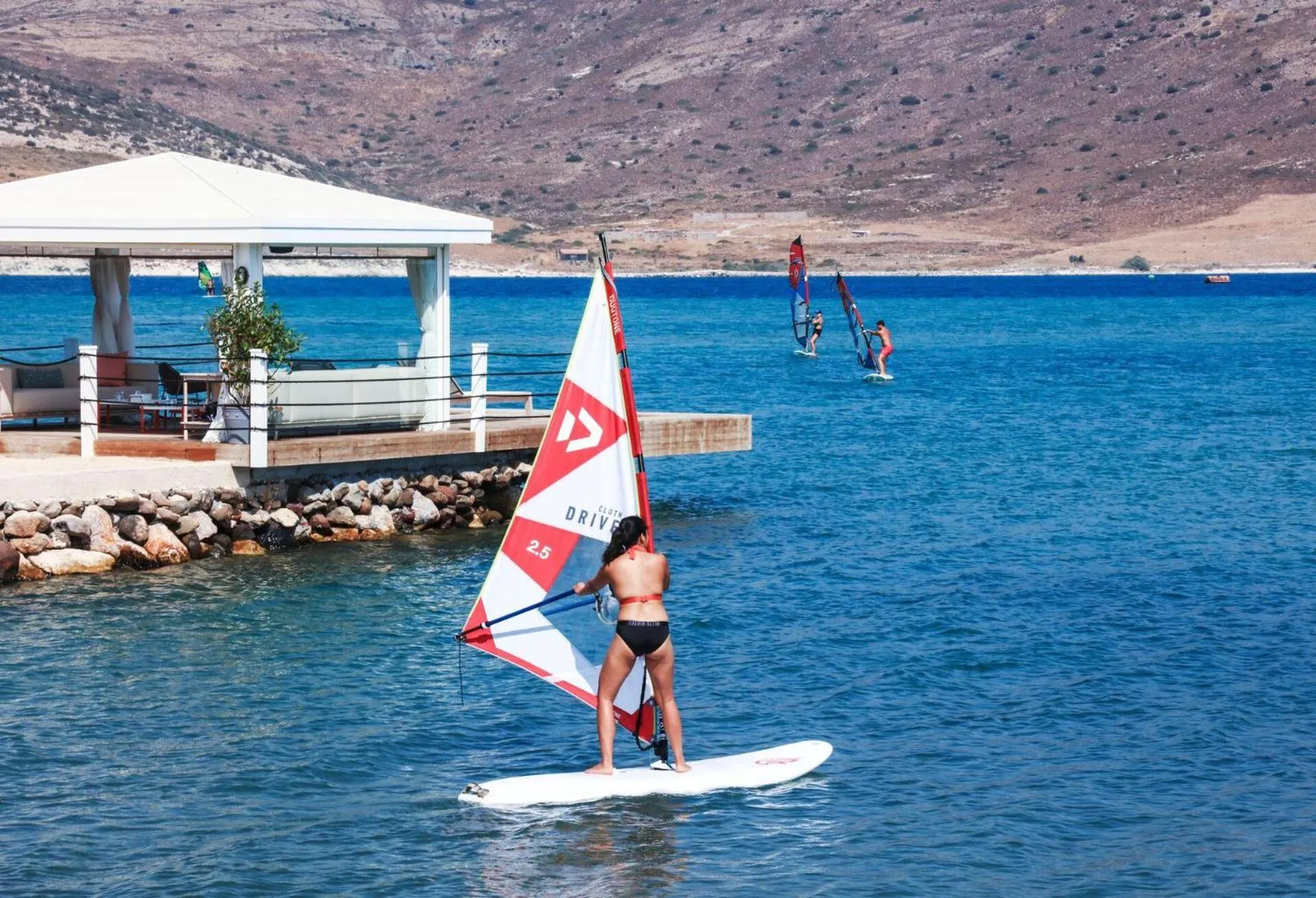 Activities, Windsurfing in Kairaba Alacati Beach Resort