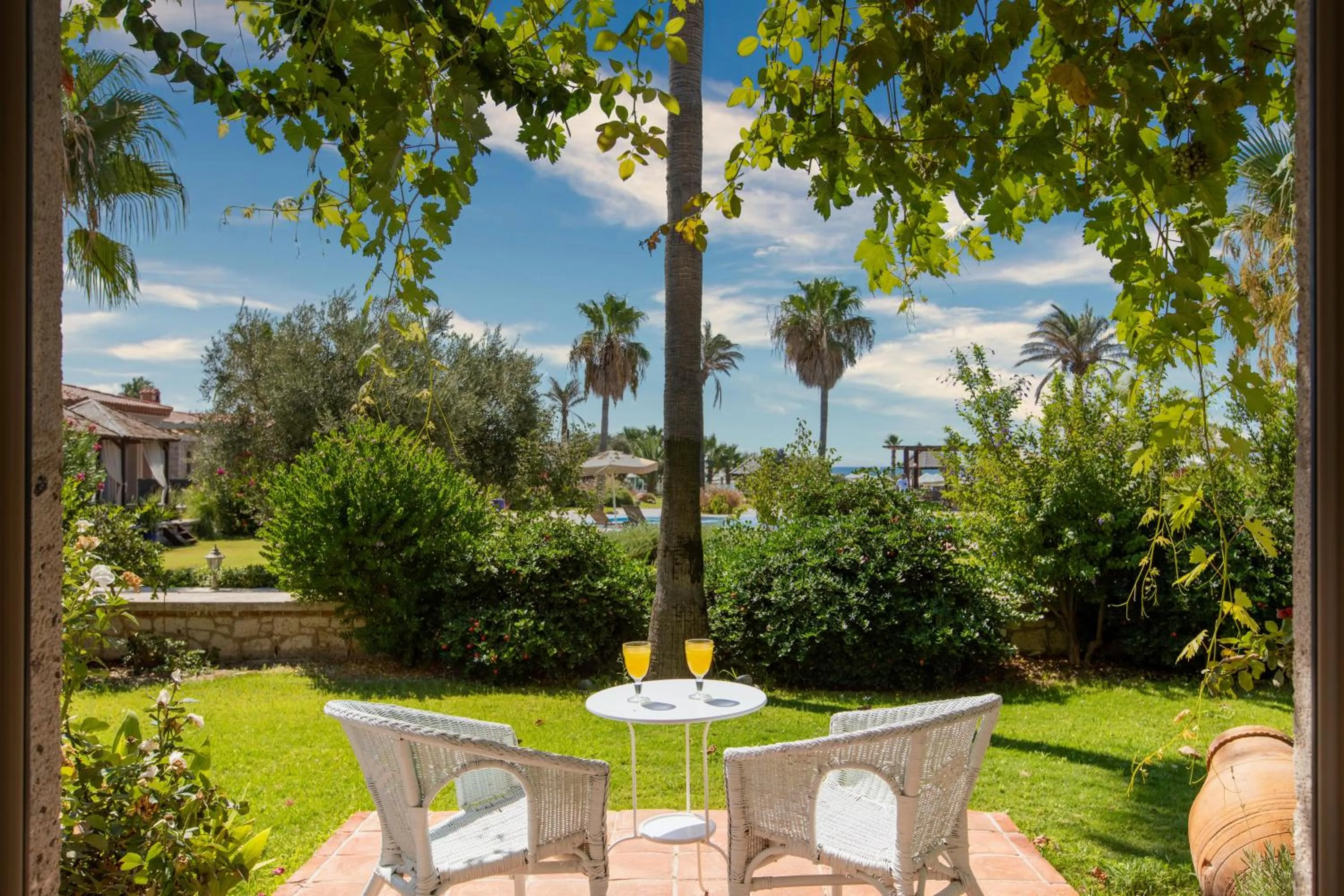 View (from property/room), Garden in Kairaba Alacati Beach Resort