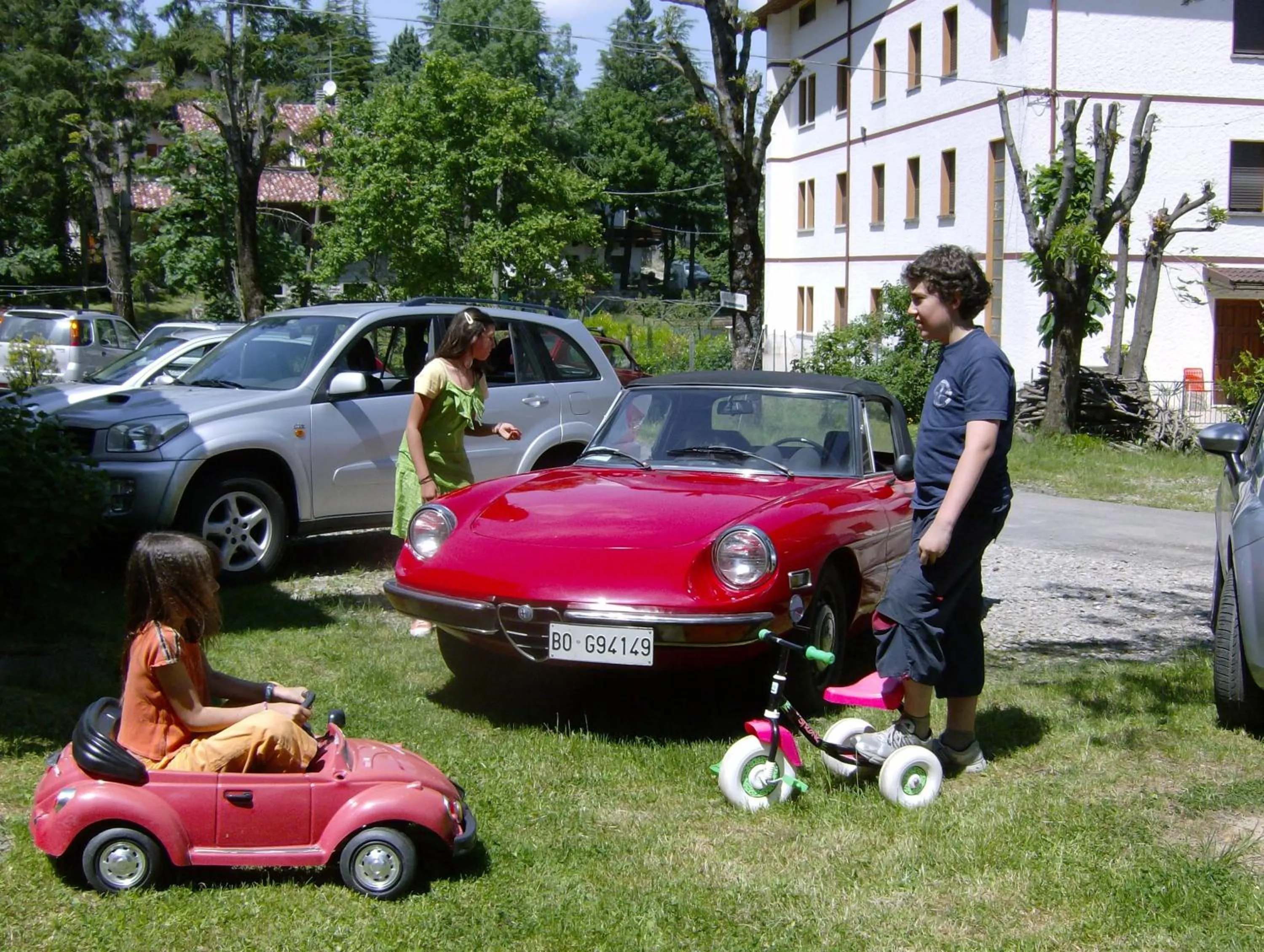 Garden in Albergo Ristorante Villa Svizzera