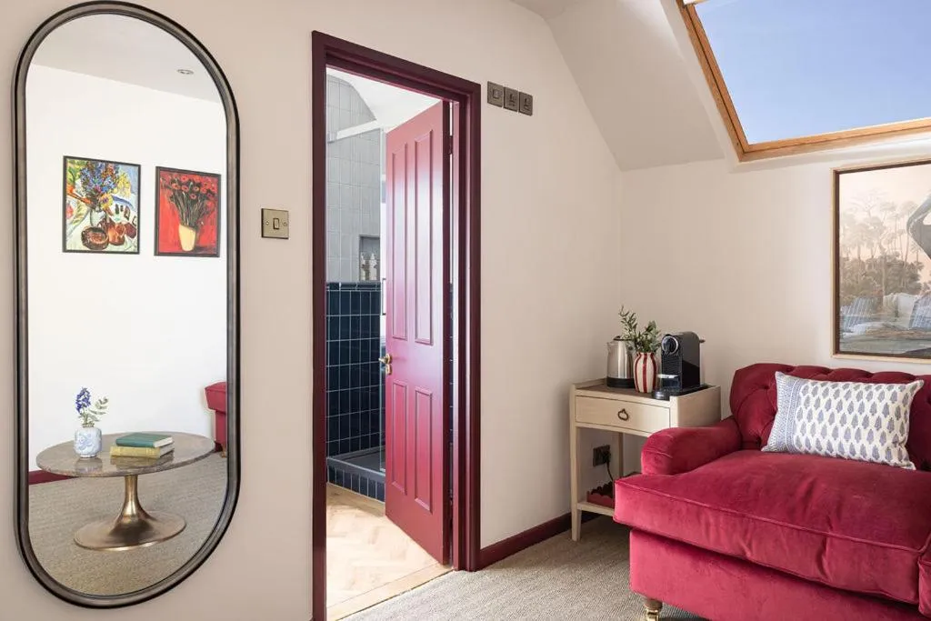 Seating area in The Sheep on Sheep Street Hotel