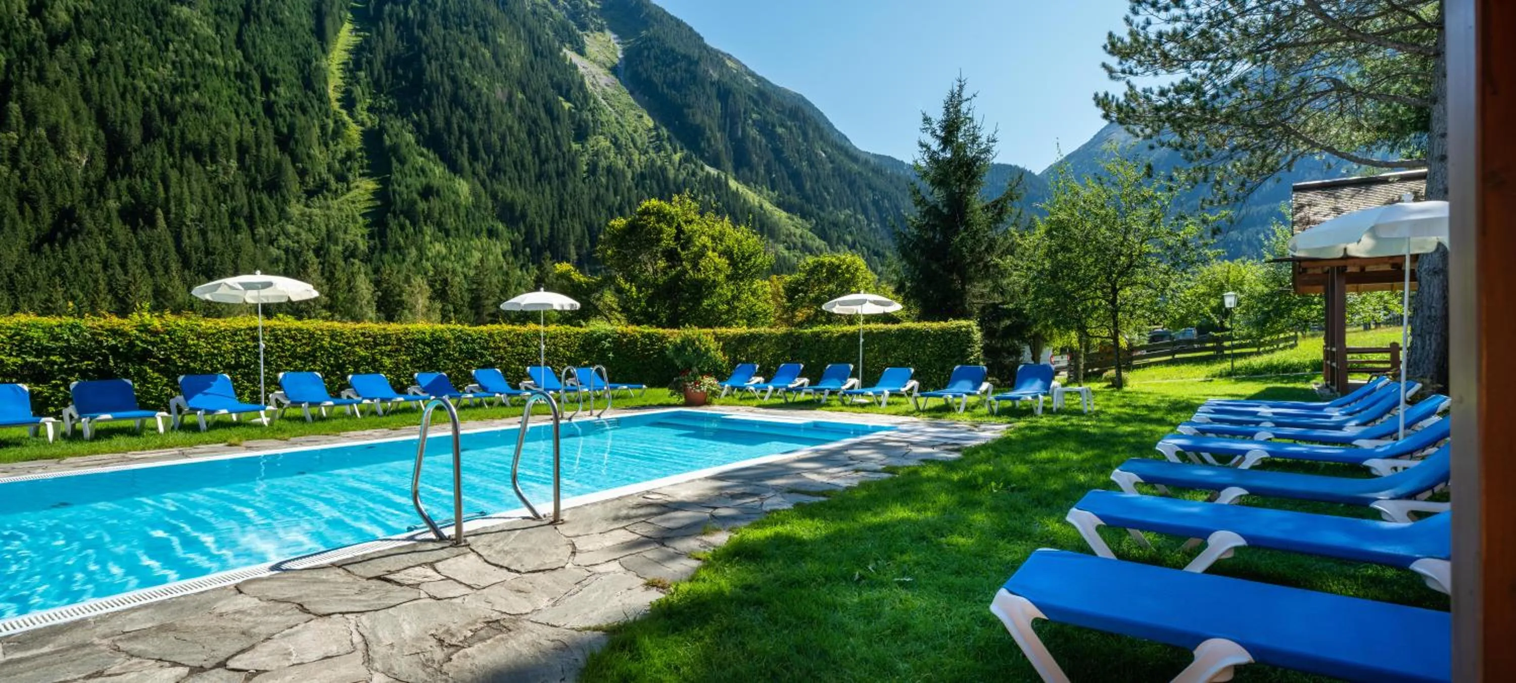 Swimming pool in Hotel Krimmlerfälle