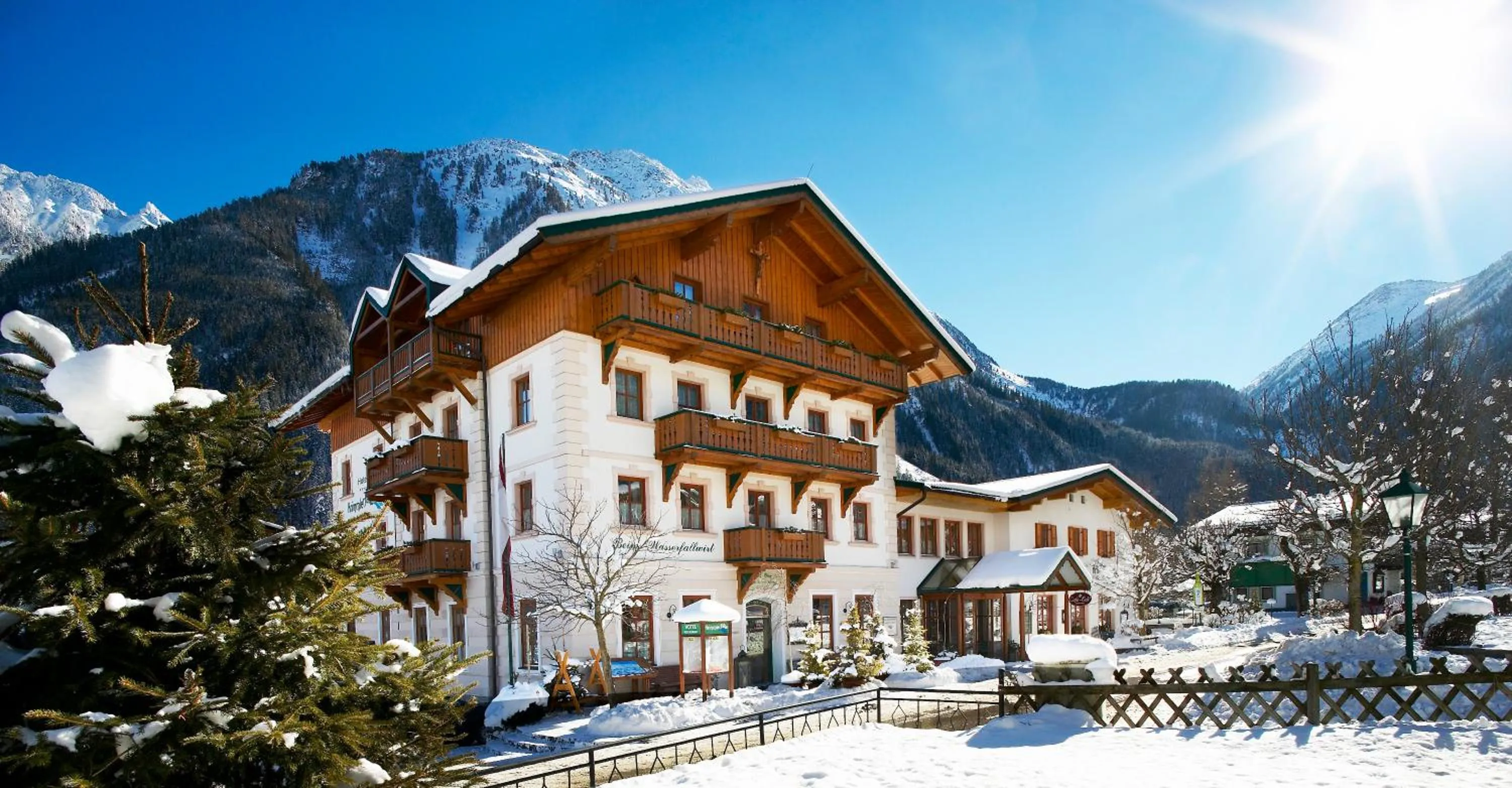 Winter in Hotel Krimmlerfälle