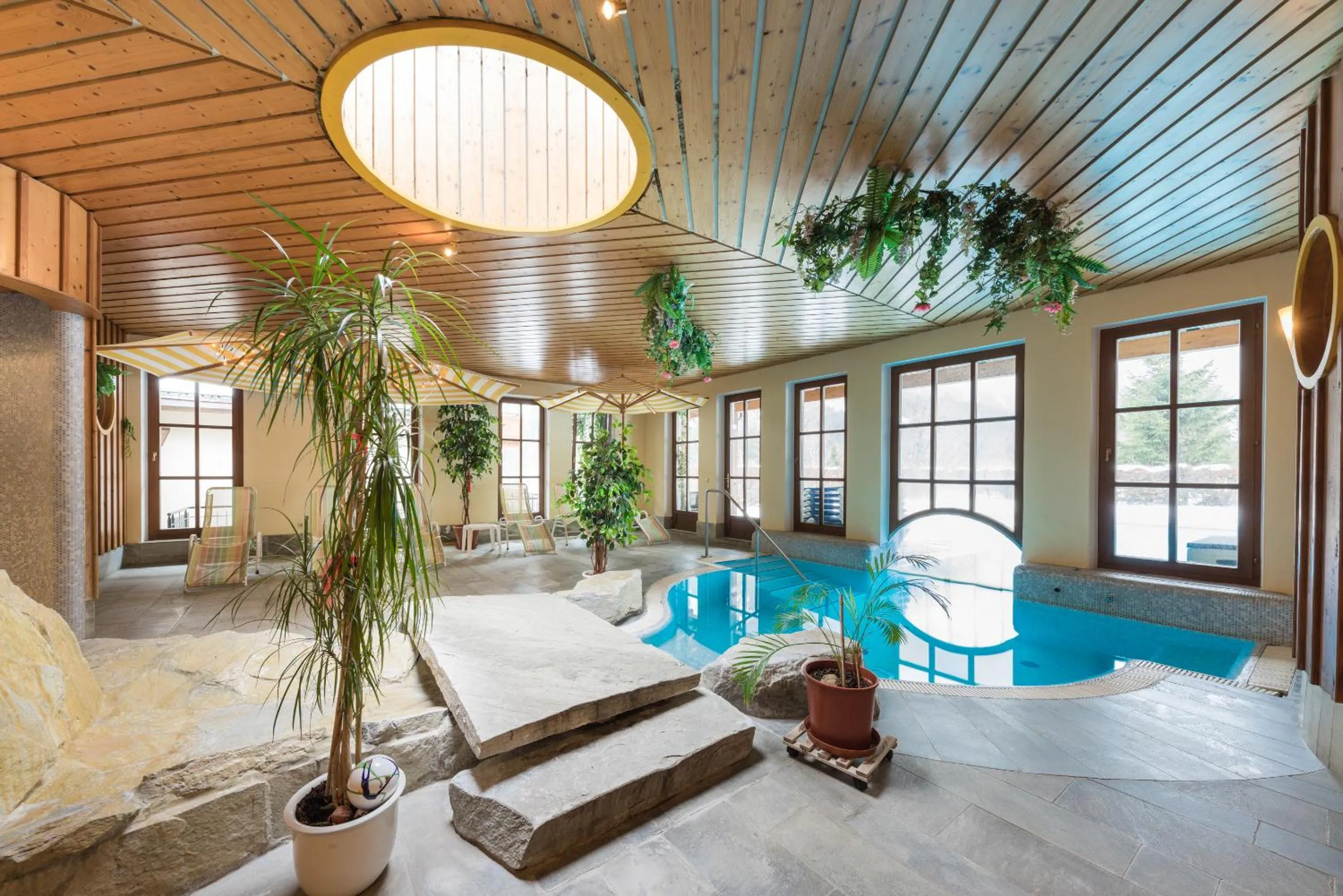 Swimming pool in Hotel Krimmlerfälle