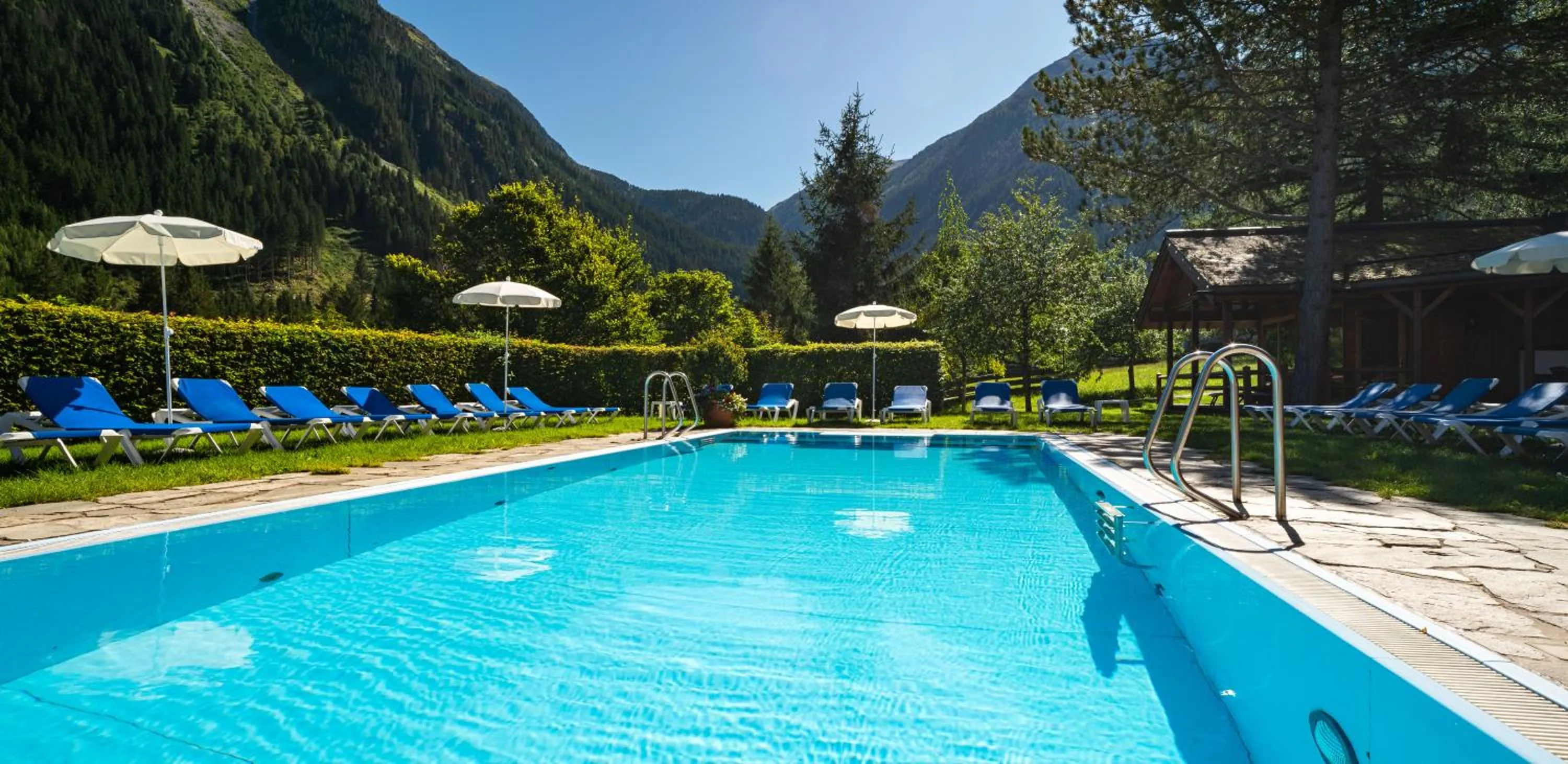 Swimming pool in Hotel Krimmlerfälle