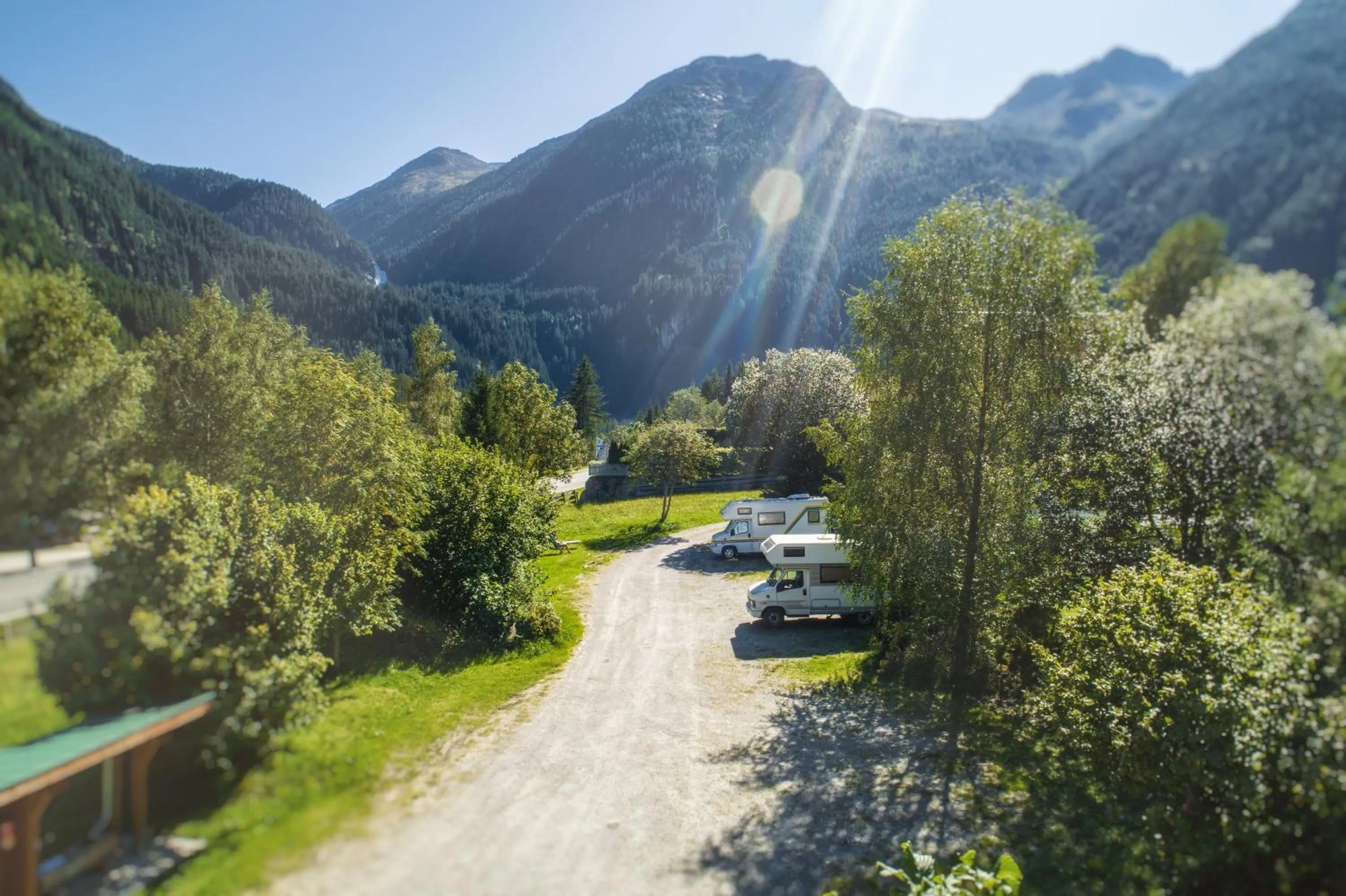 Mountain view in Hotel Krimmlerfälle