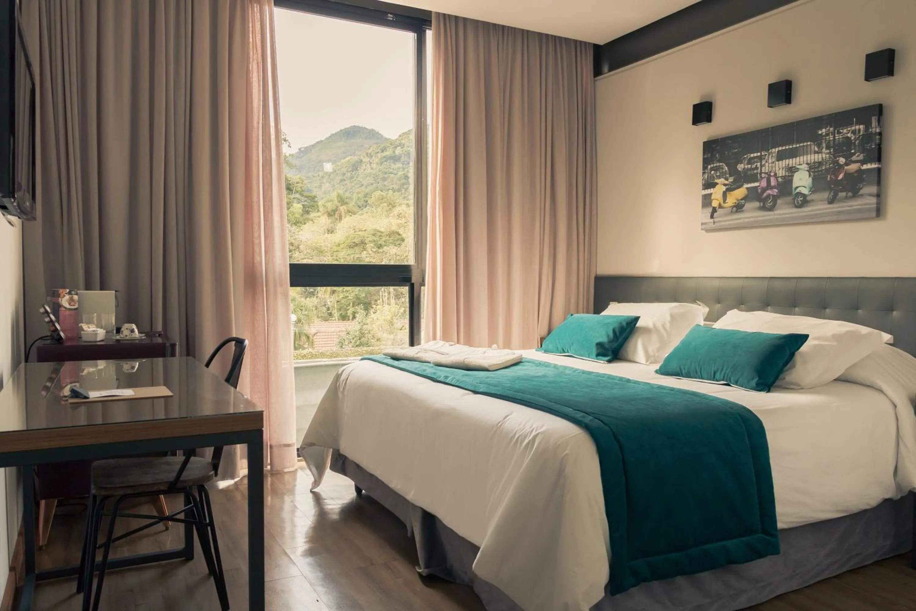 Bed in Casa Rosa Hotel Boutique