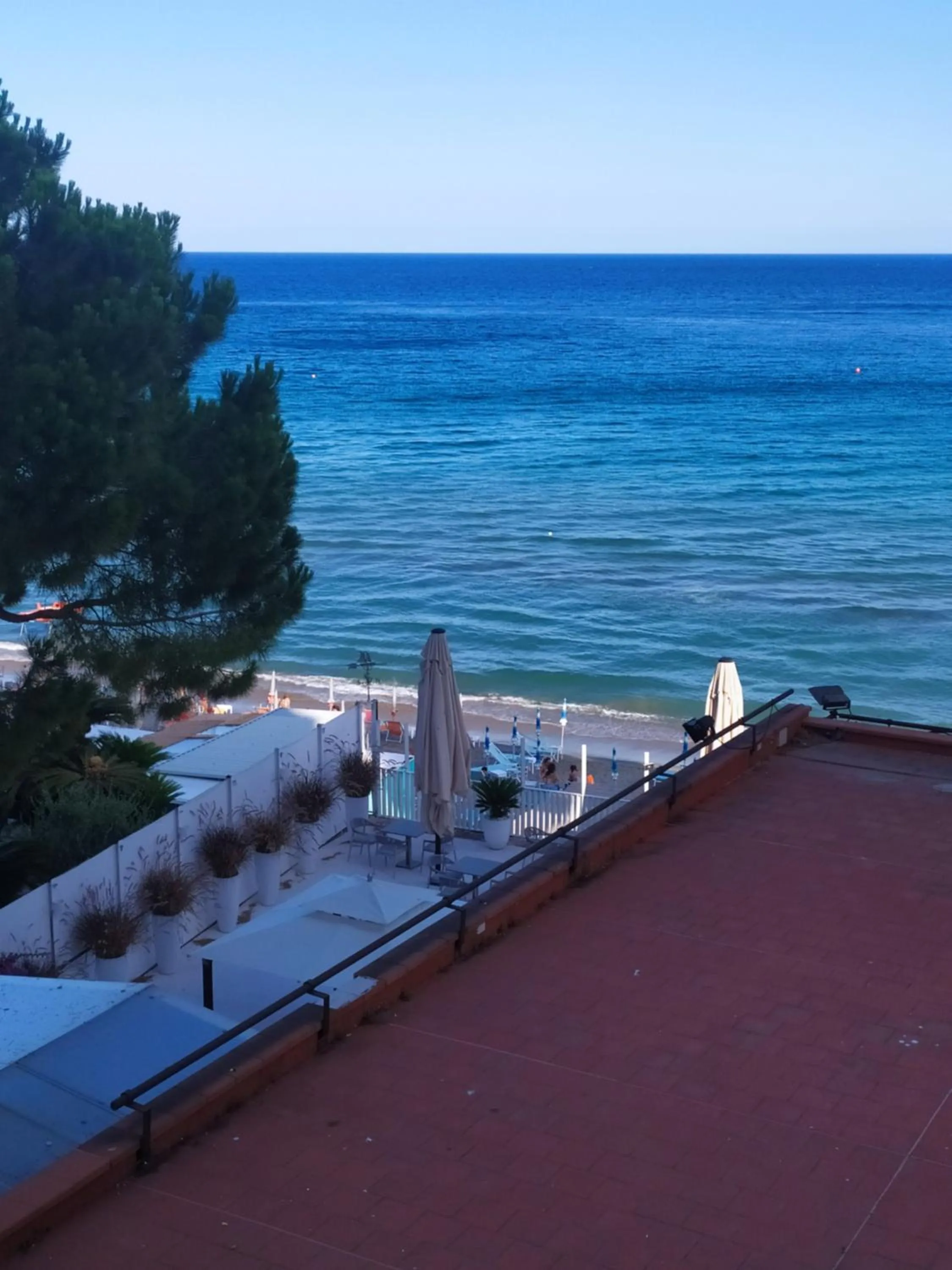 Beach in Diana Grand Hotel