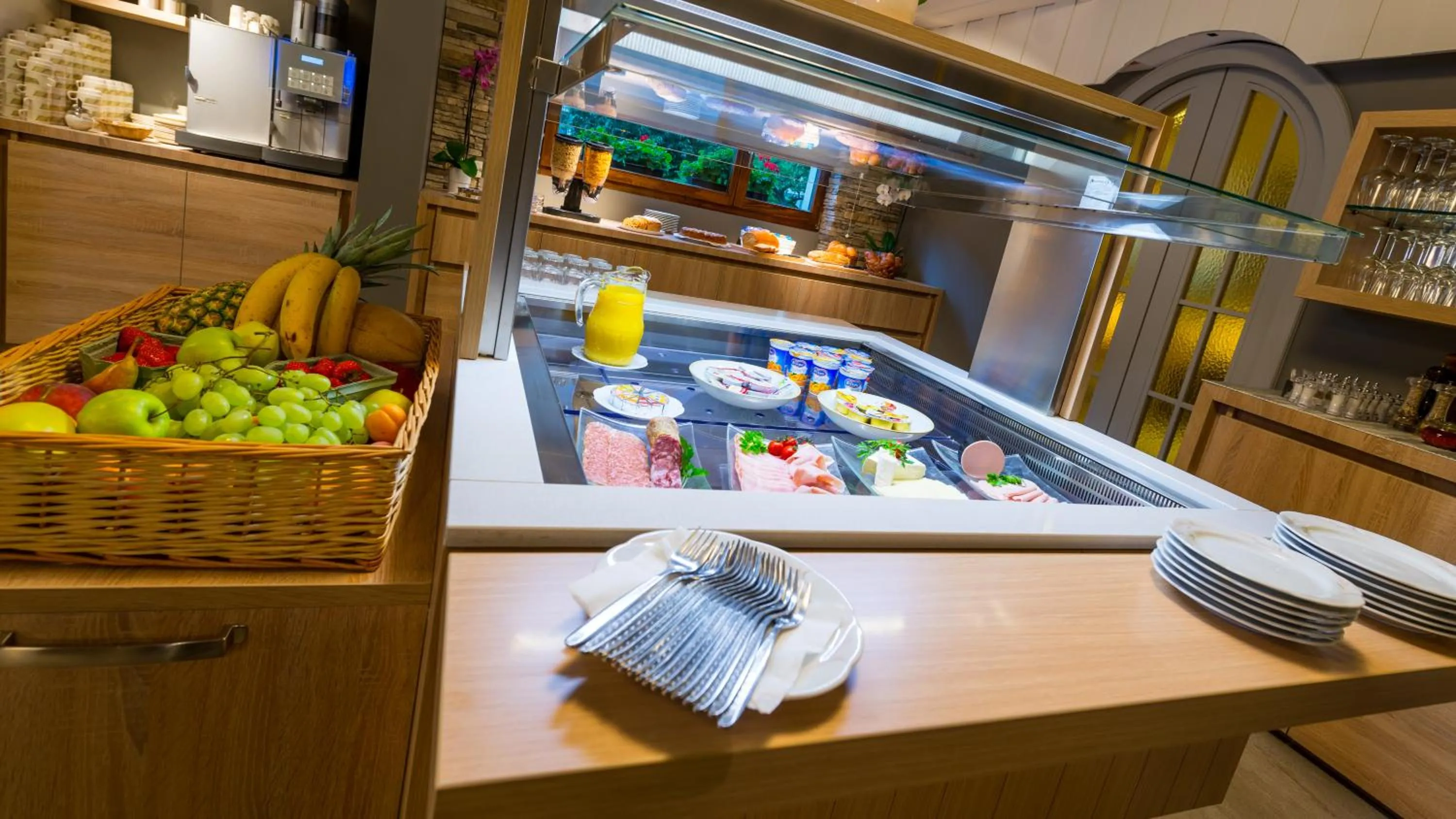 Food close-up in Hotel-Restaurant Ackersand