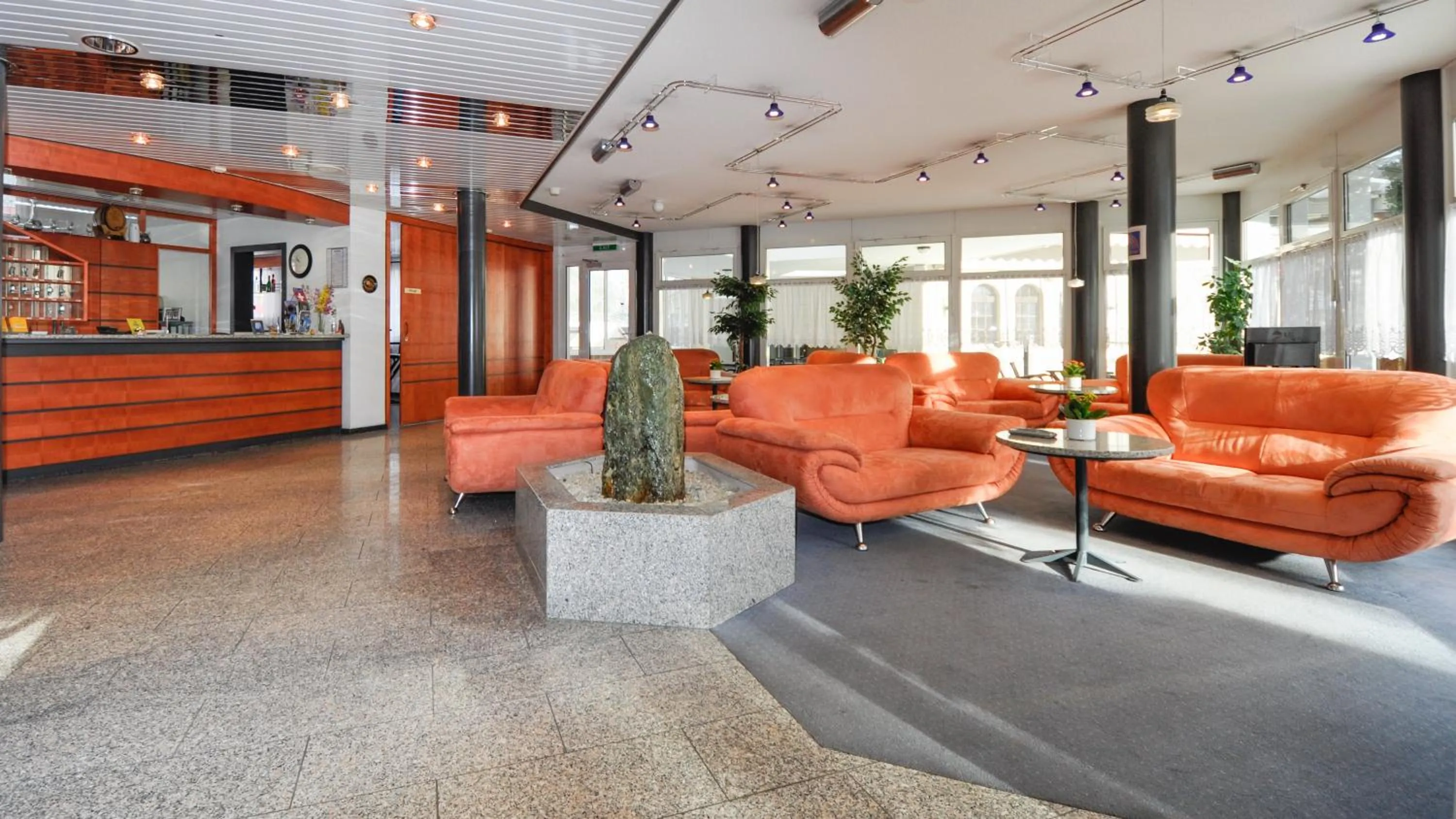 Lobby or reception in Hotel-Restaurant Ackersand