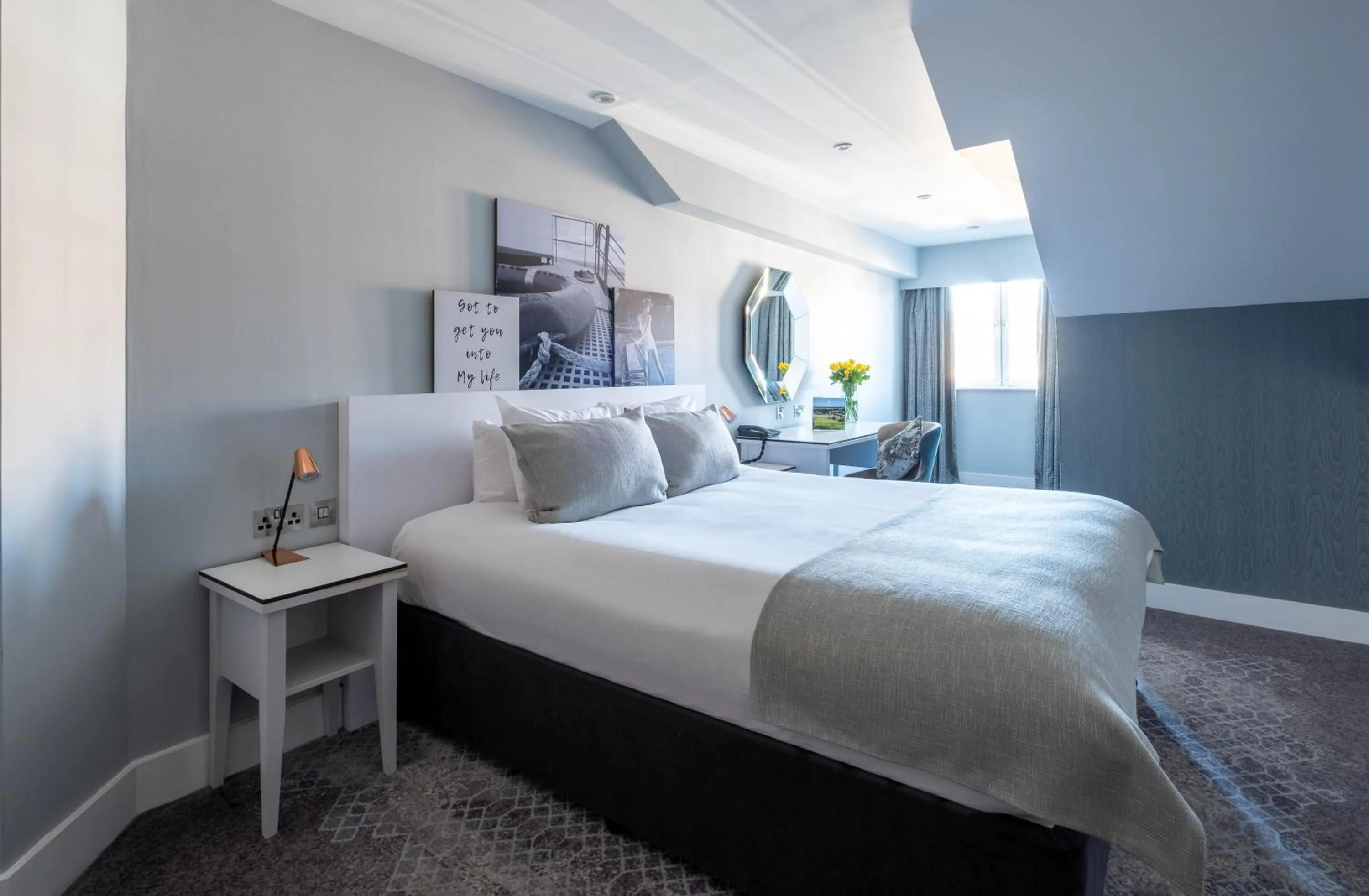 Bedroom, Bed in Formby Hall Golf Resort & Spa