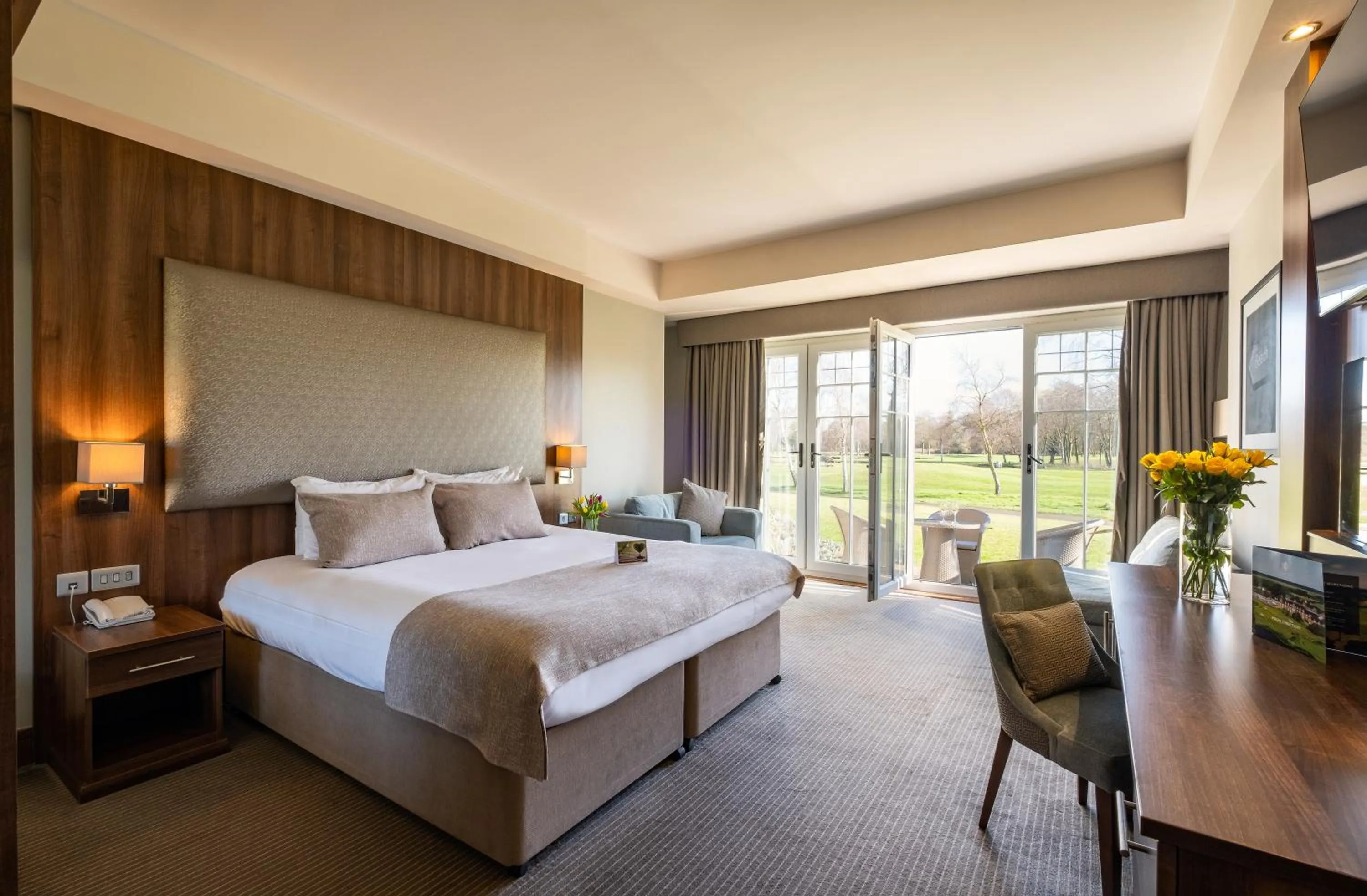 Bedroom, Bed in Formby Hall Golf Resort & Spa