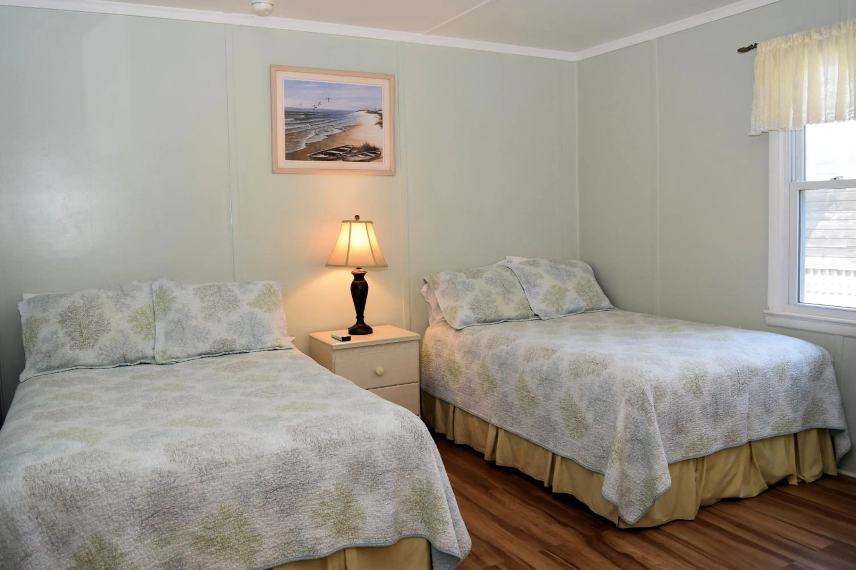 Bed in Blackbeard's Lodge