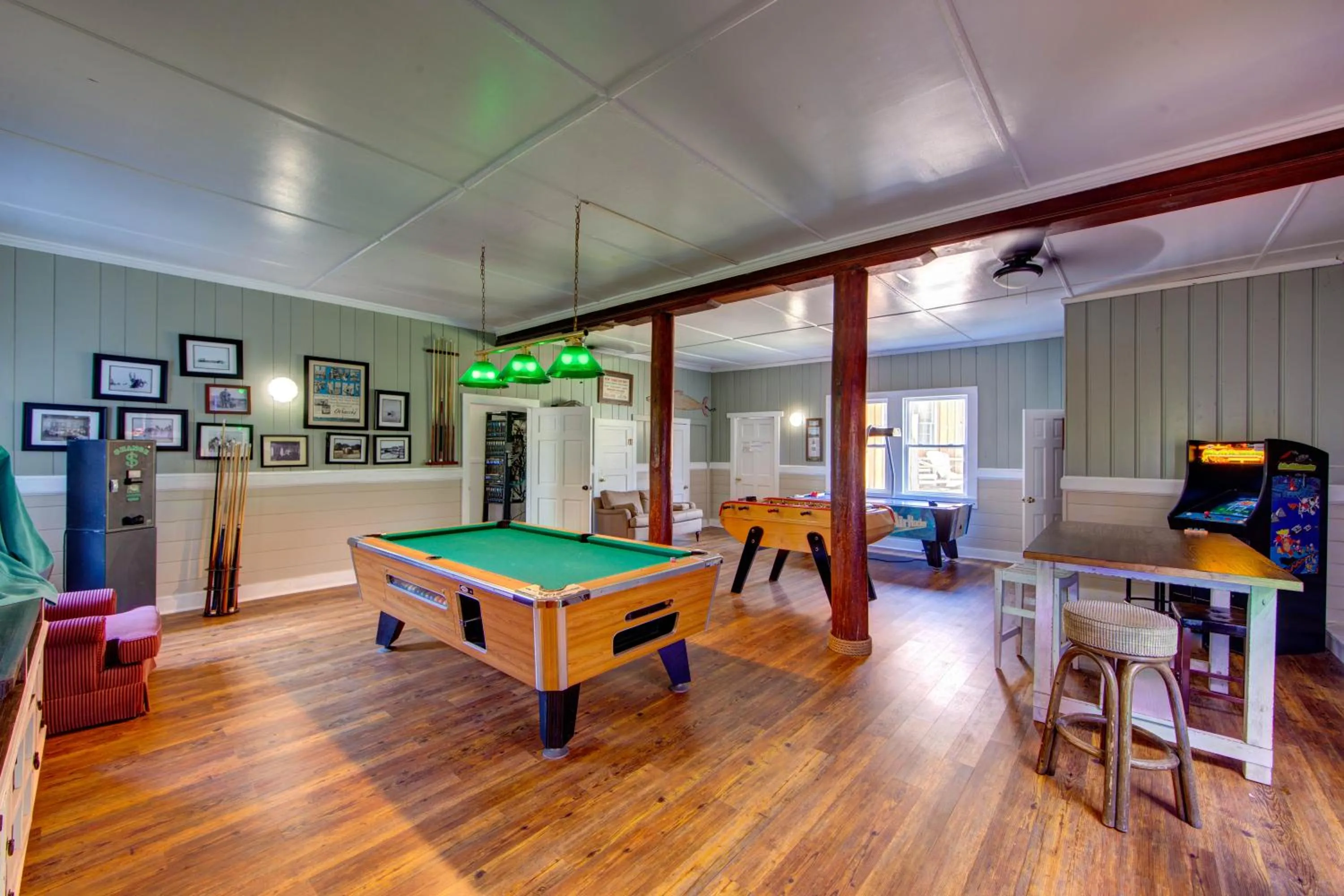 Game Room in Blackbeard's Lodge