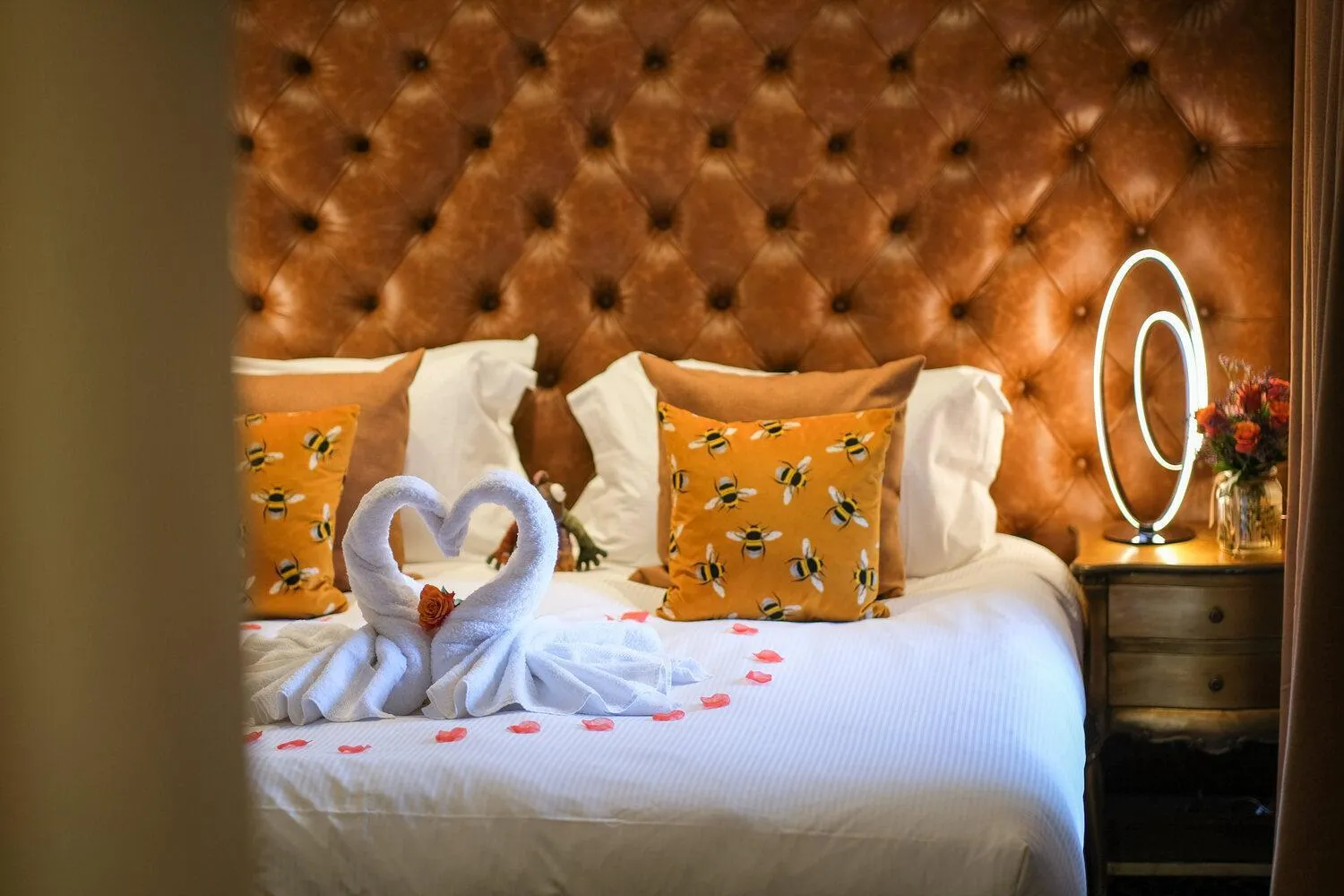 Bed in Lymestone Boutique Accommodation