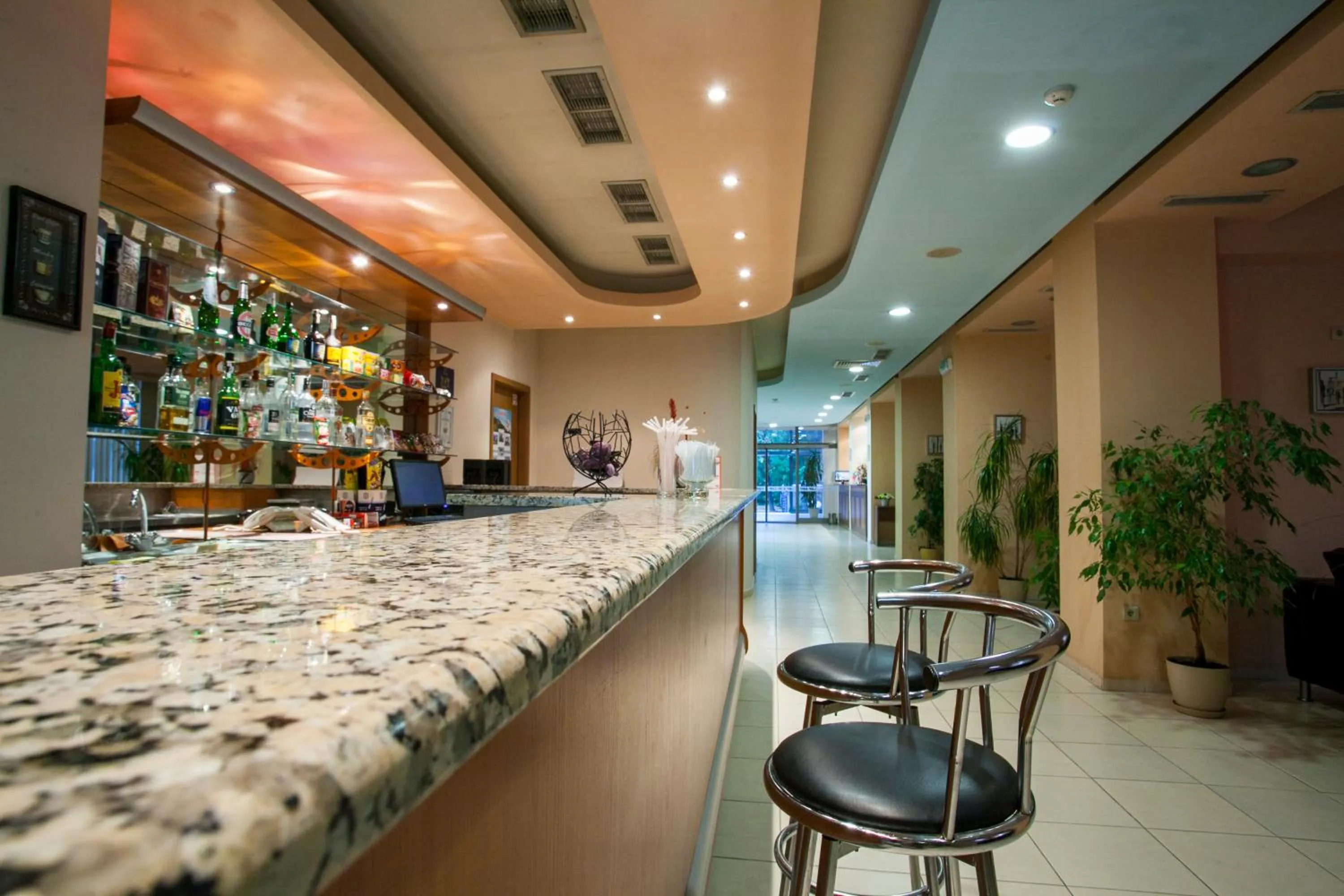 Lobby or reception in Hotel Intelcoop