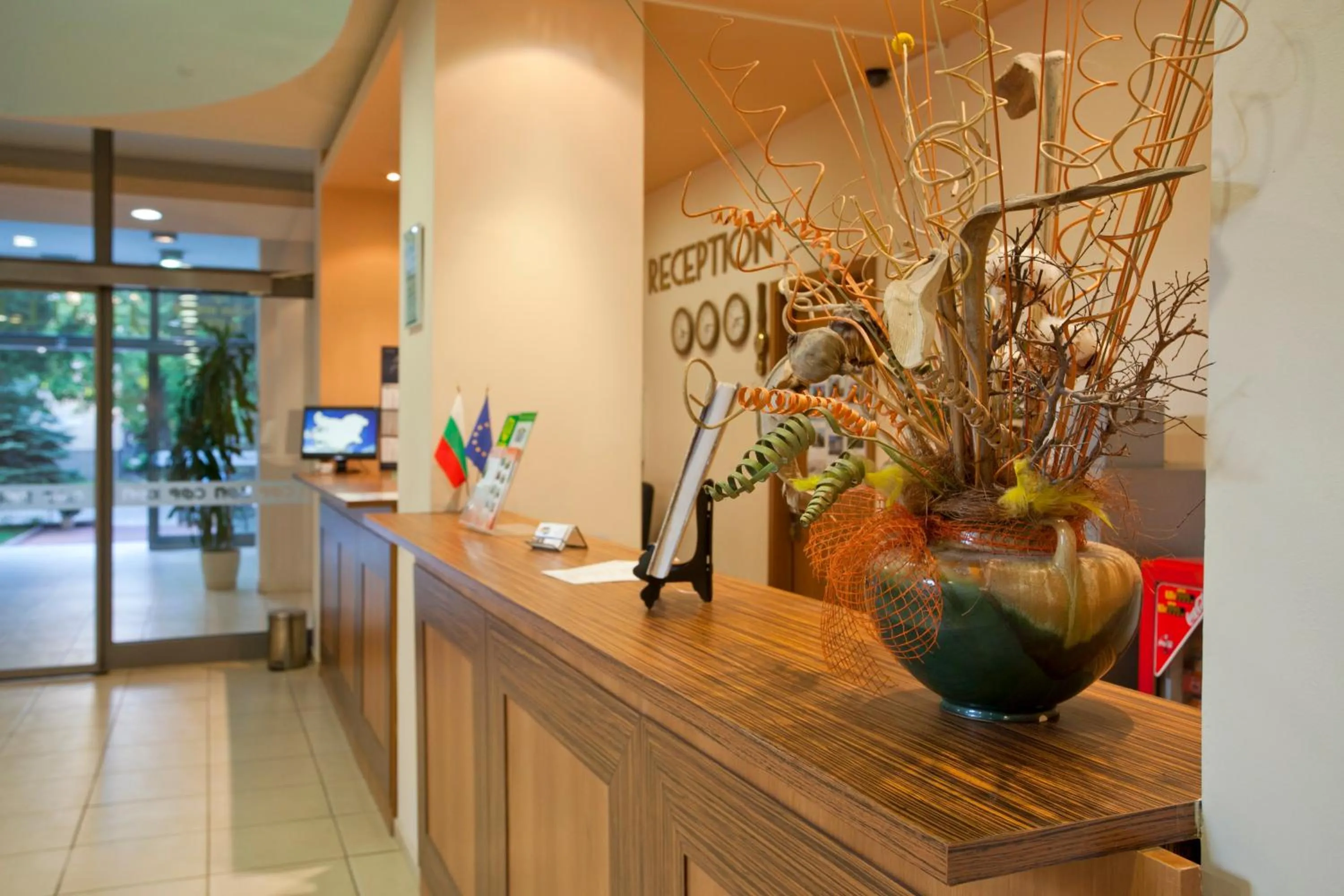 Lobby or reception in Hotel Intelcoop