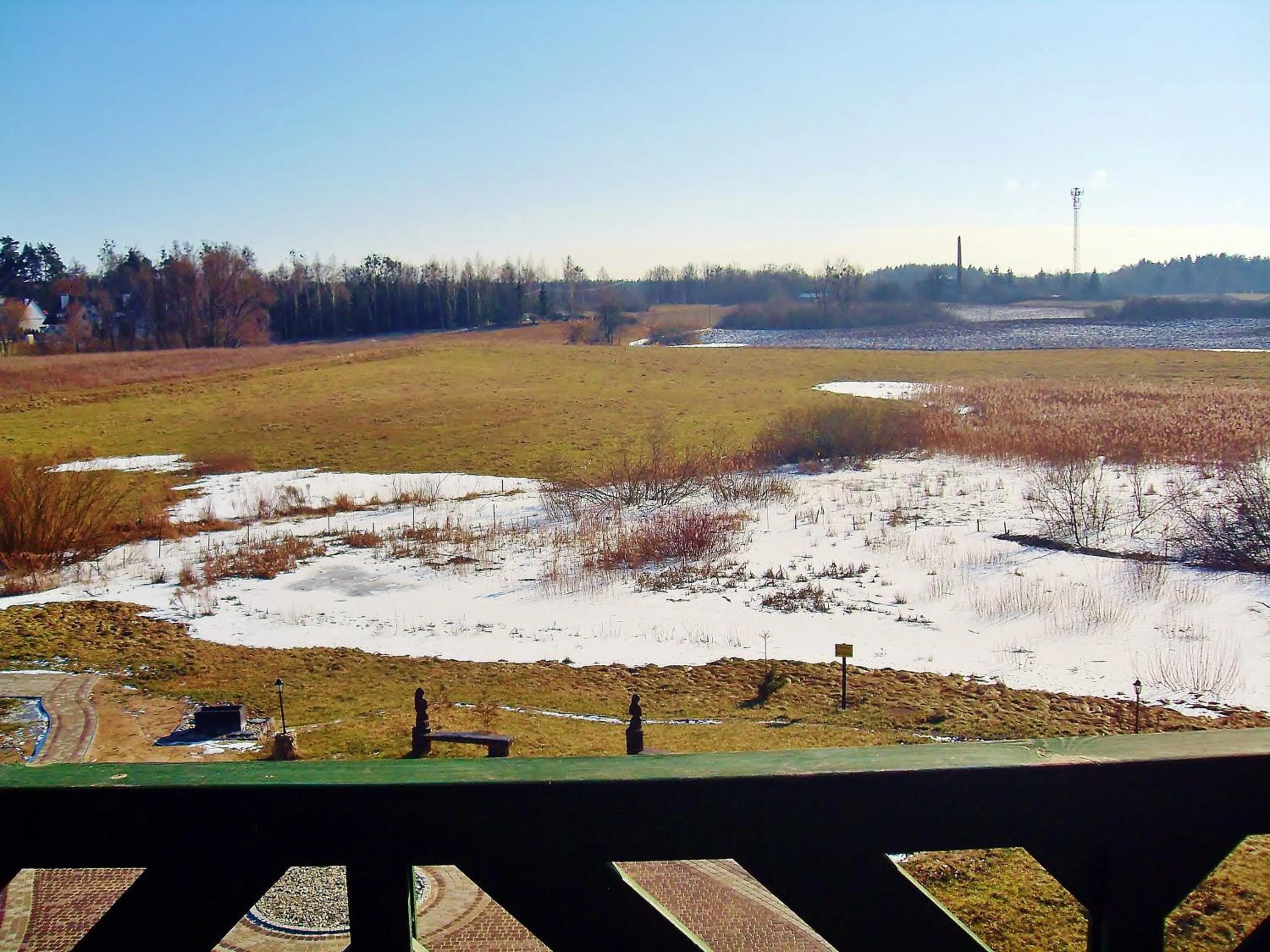 View (from property/room) in Mazurska Chata jezioro i aquapark 6 min, centrum i promenada 12 min