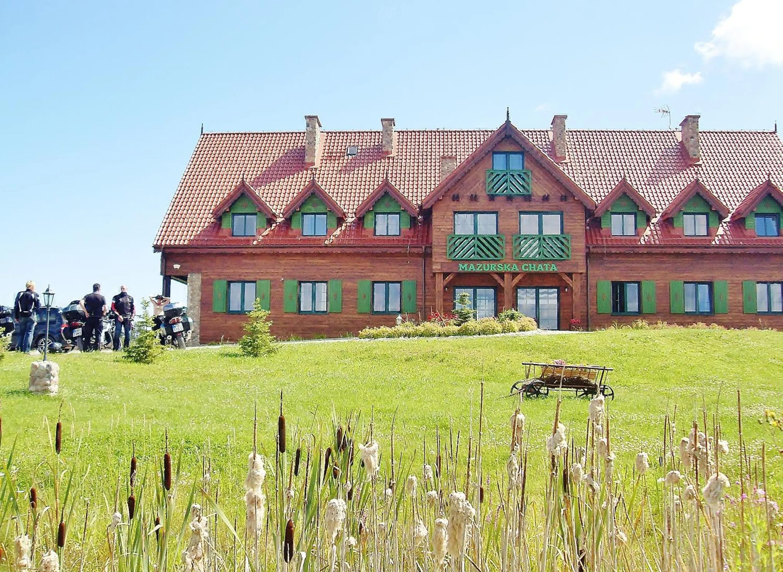 Facade/entrance in Mazurska Chata jezioro i aquapark 6 min, centrum i promenada 12 min