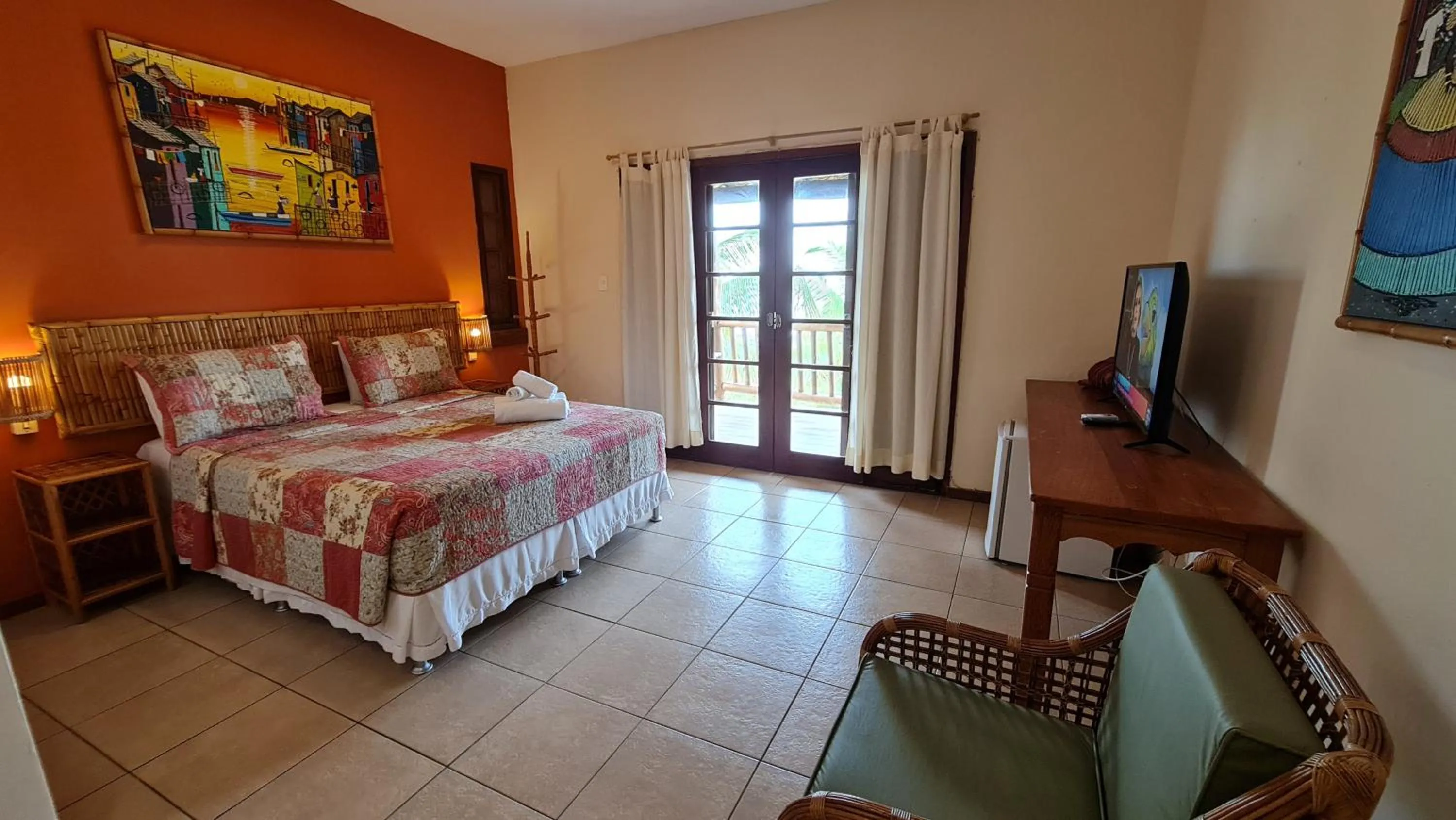 Photo of the whole room, Bed in Pousada Praia das Ondas - Pé na areia