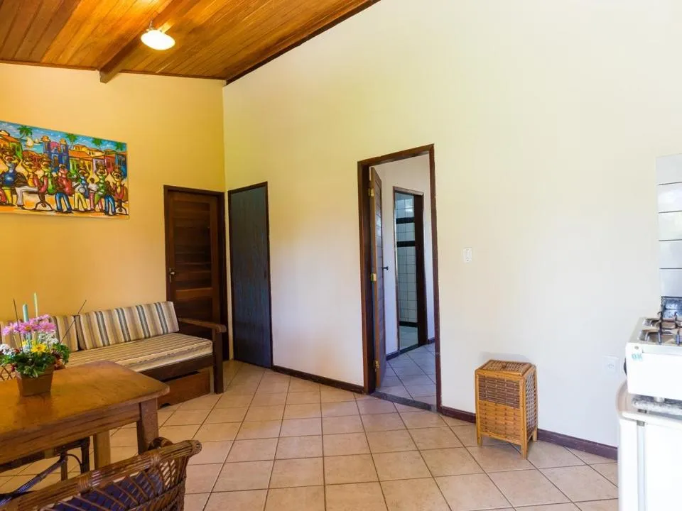 Kitchen or kitchenette in Pousada Praia das Ondas - Pé na areia