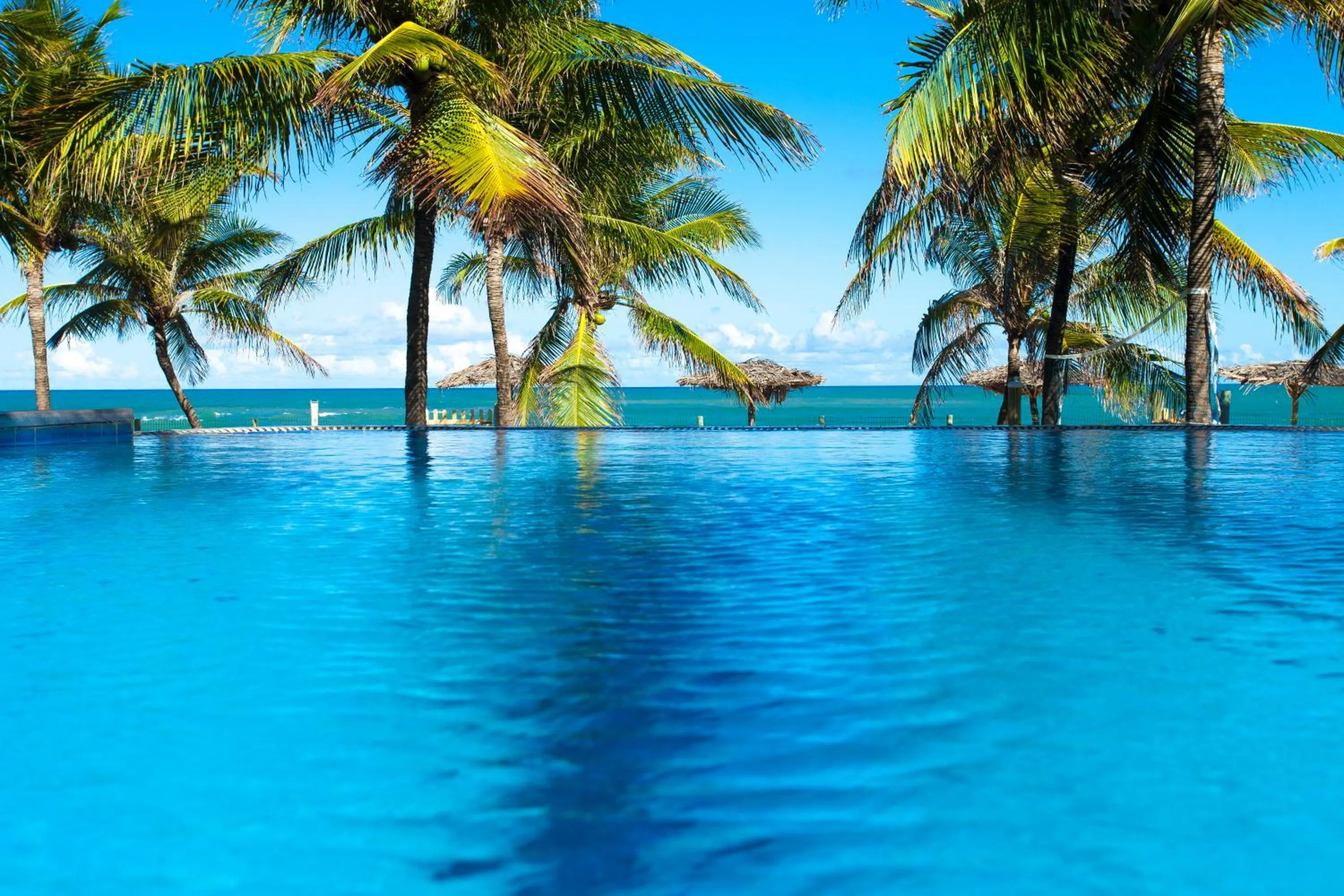 Sea view in Pousada Praia das Ondas - Pé na areia