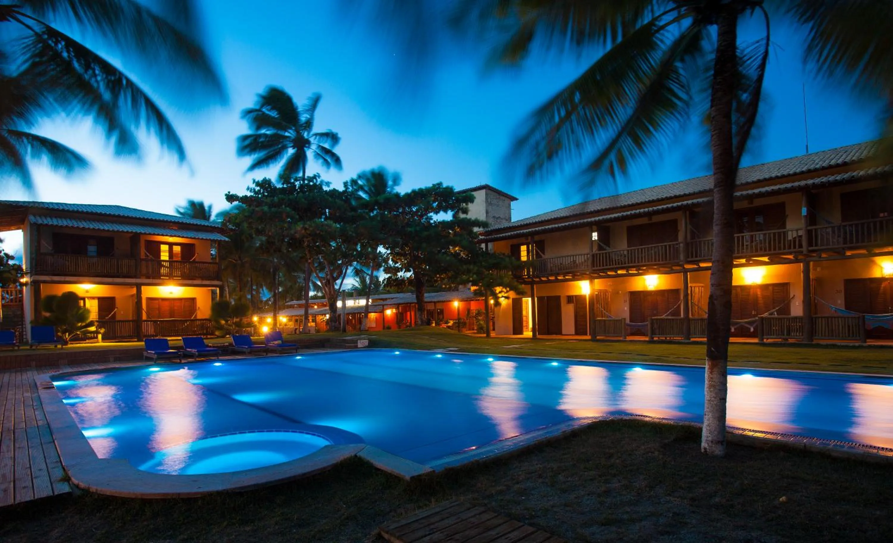 Swimming pool in Pousada Praia das Ondas - Pé na areia