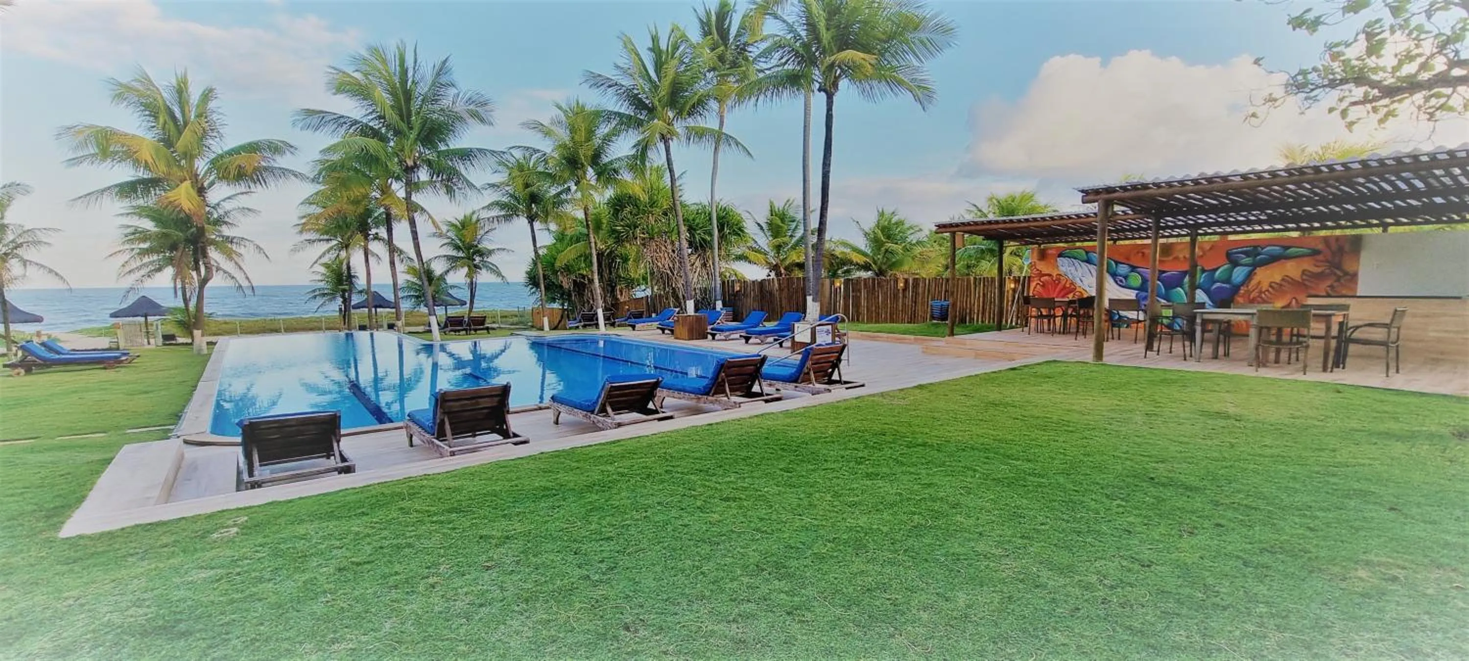 Natural landscape in Pousada Praia das Ondas - Pé na areia