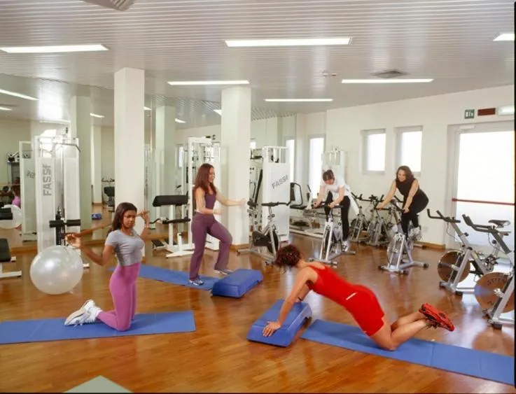 Fitness centre/facilities in Piramidi Hotel