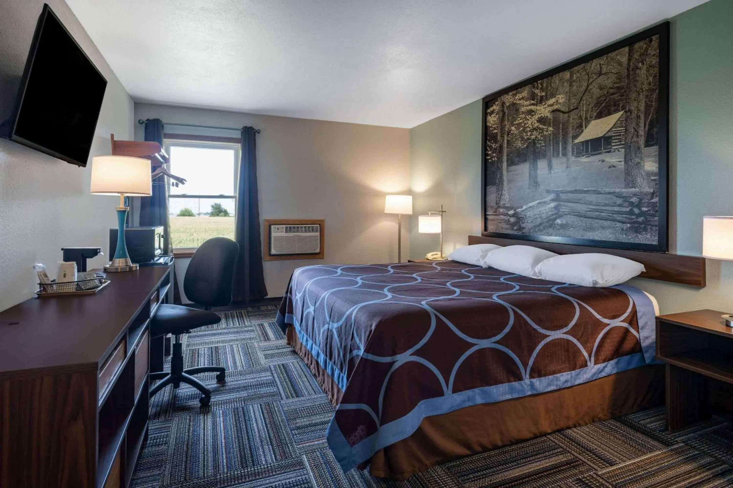 King Room - Non-Smoking in Super 8 by Wyndham Mattoon King Room - Non-Smoking in Super 8 by Wyndham Mattoon