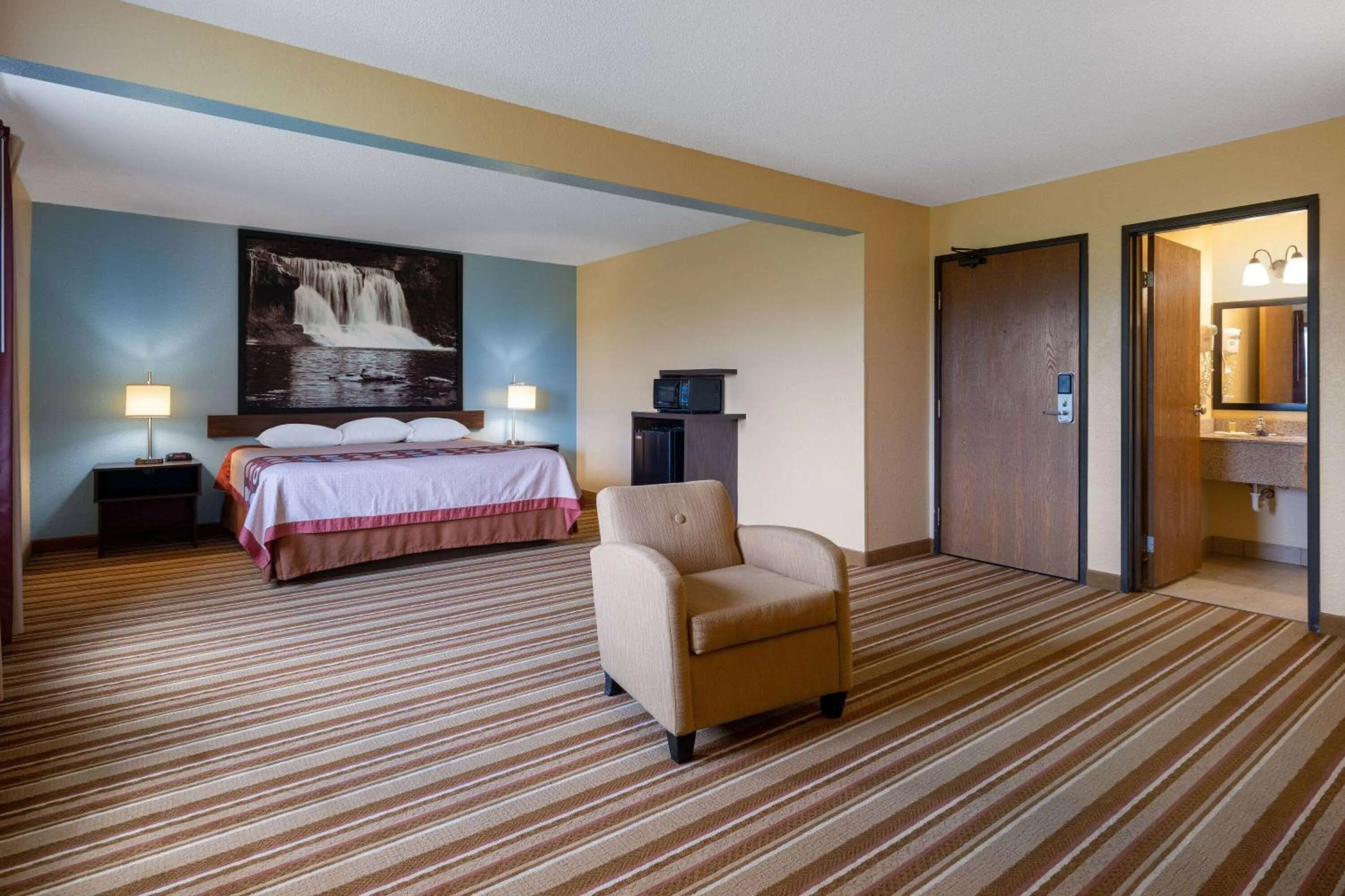 Bed in Super 8 by Wyndham Mattoon