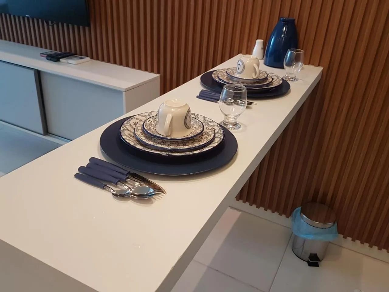 Decorative detail in Laguna Beach Flat