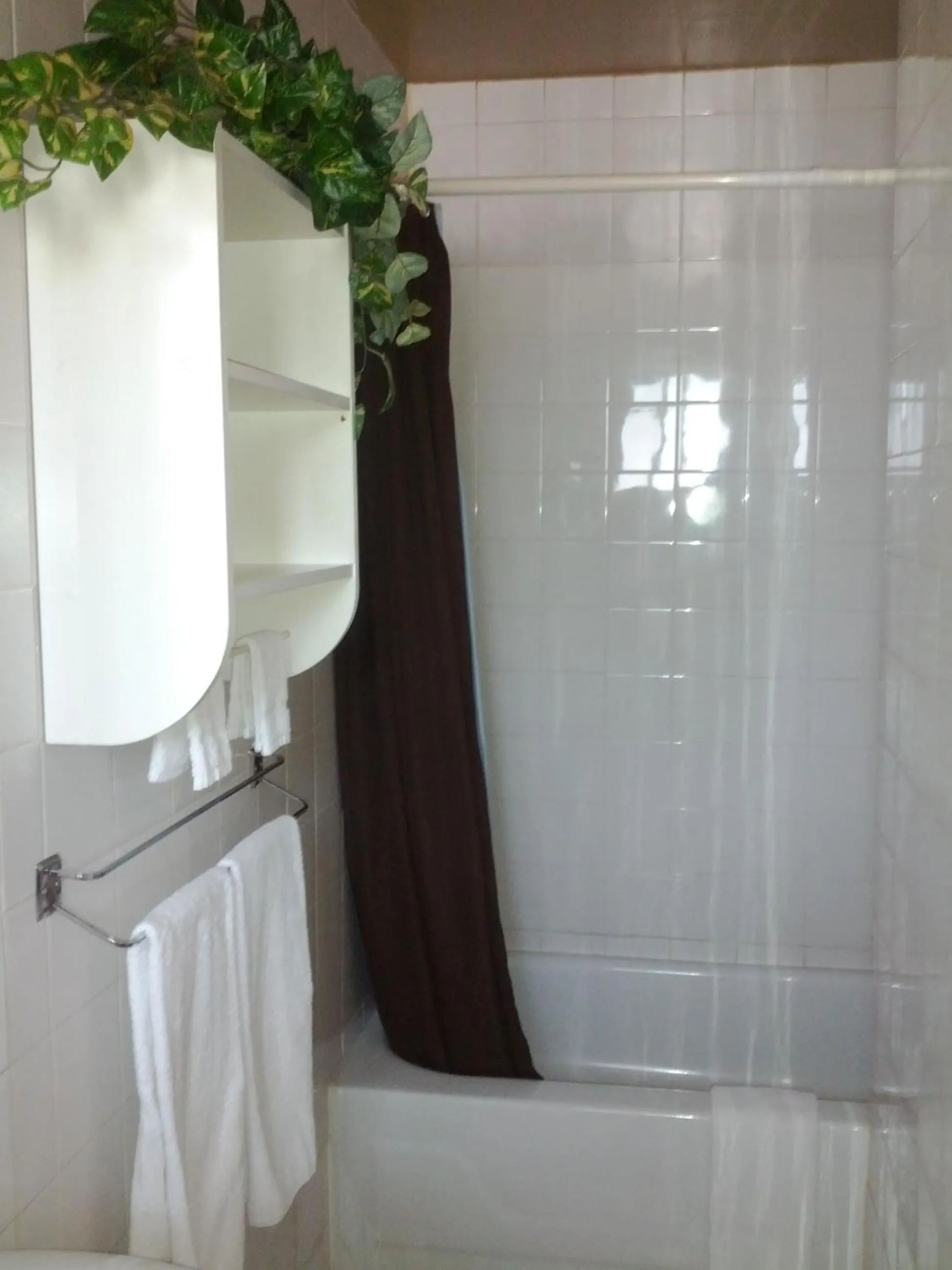 Bathroom in Motel Montgolfière JP