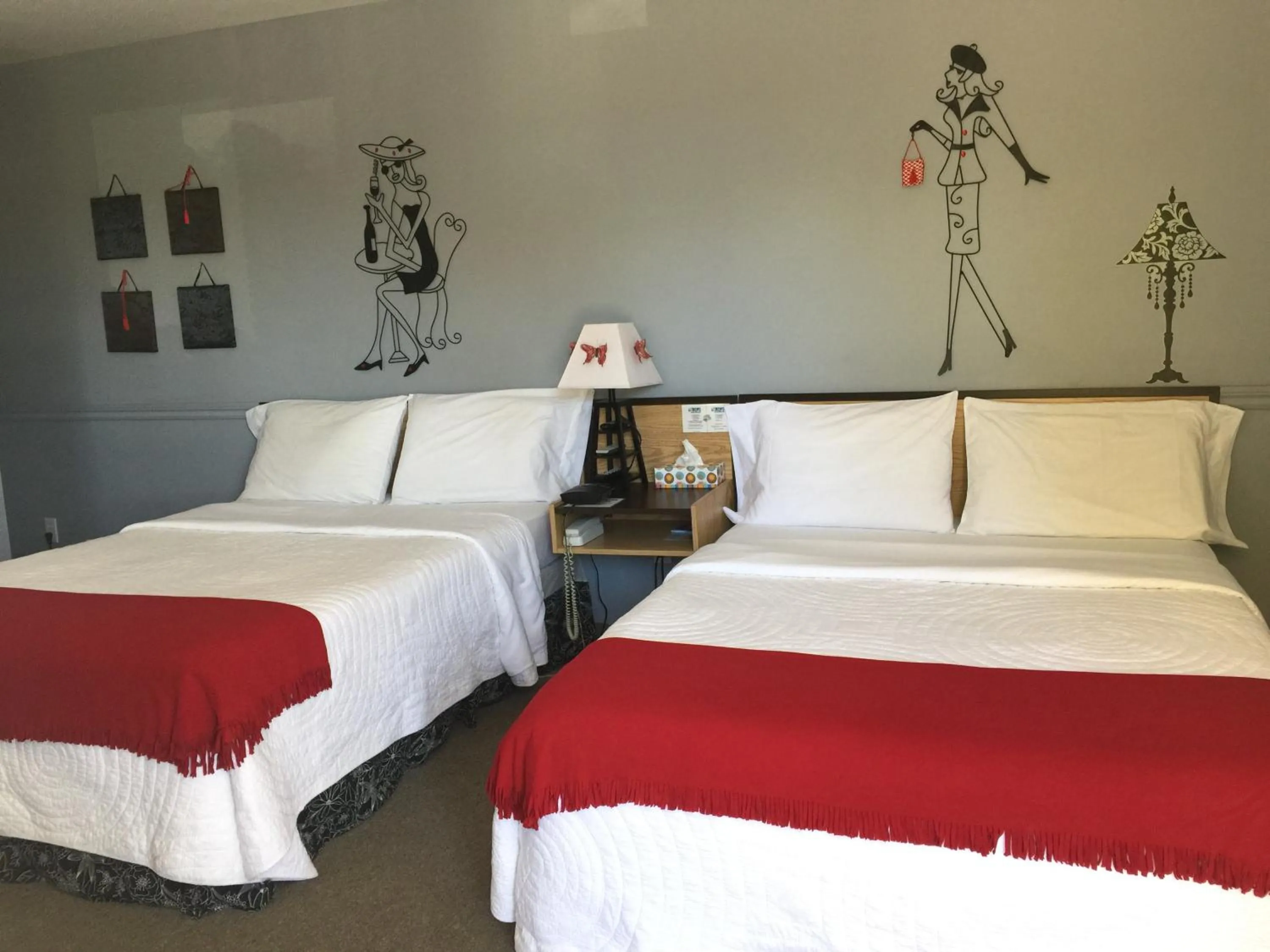 bunk bed, Bed in Motel Montgolfière JP