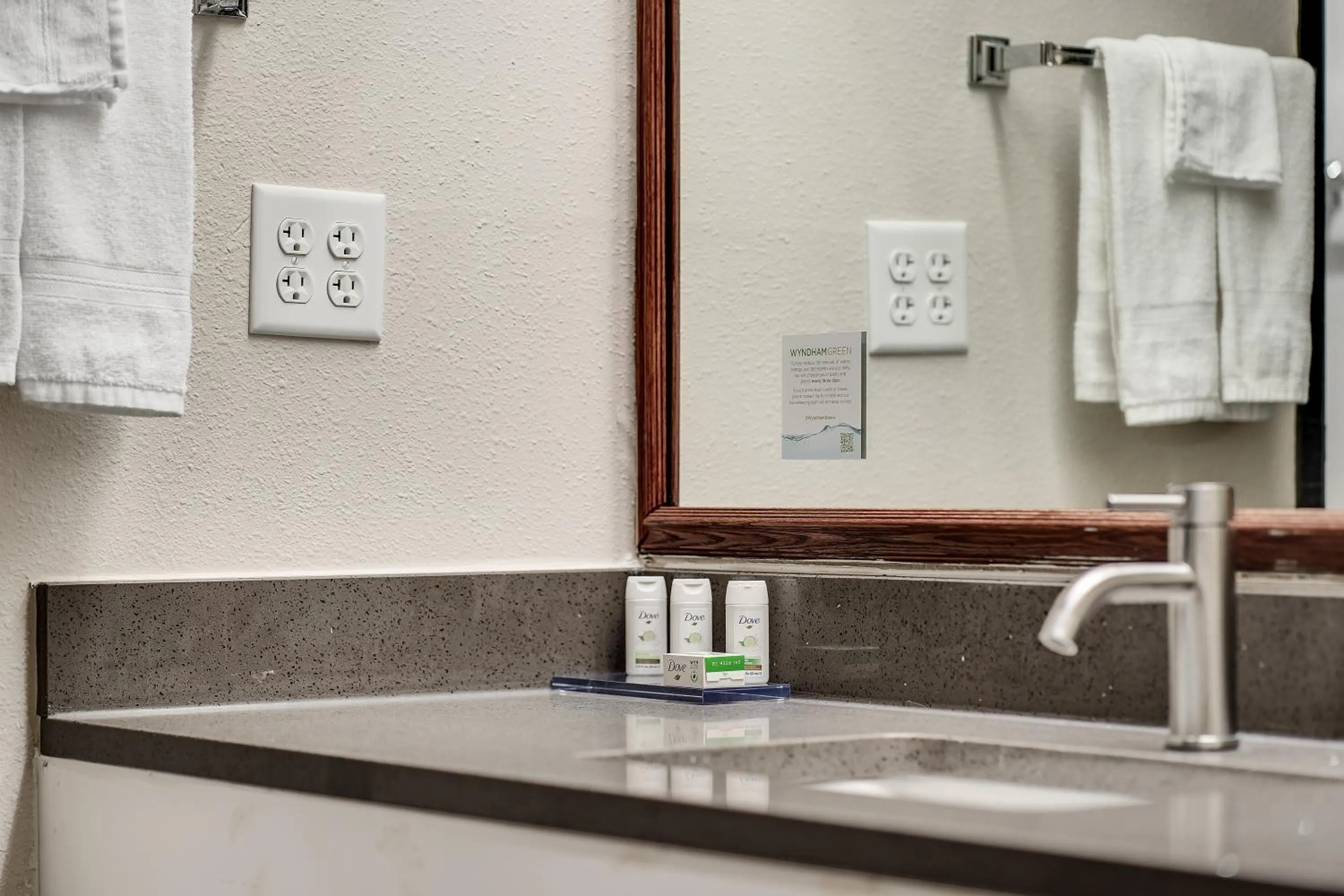 Bathroom in Baymont by Wyndham La Crosse/Onalaska