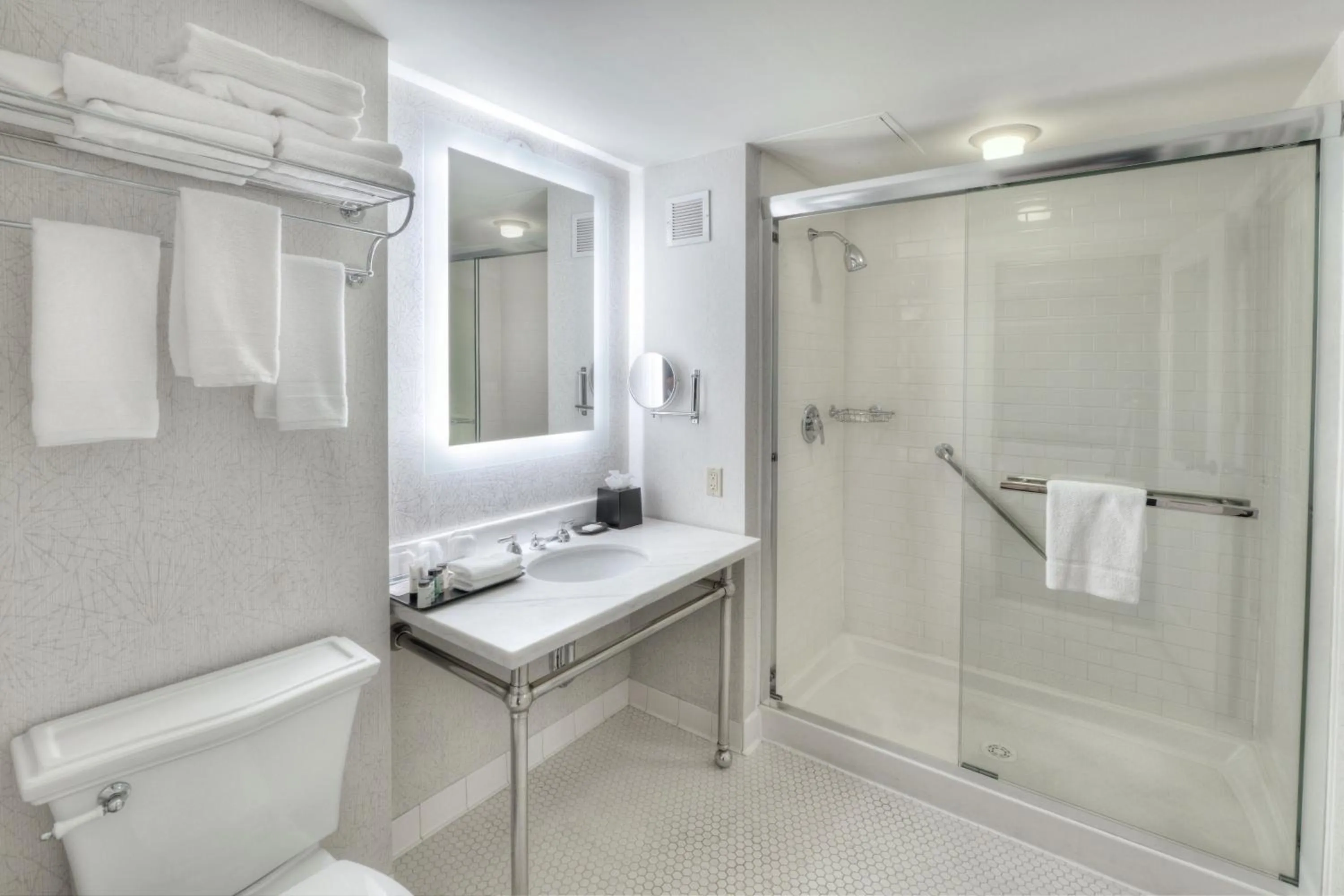 Bathroom in Sheraton Baltimore Washington Airport - BWI