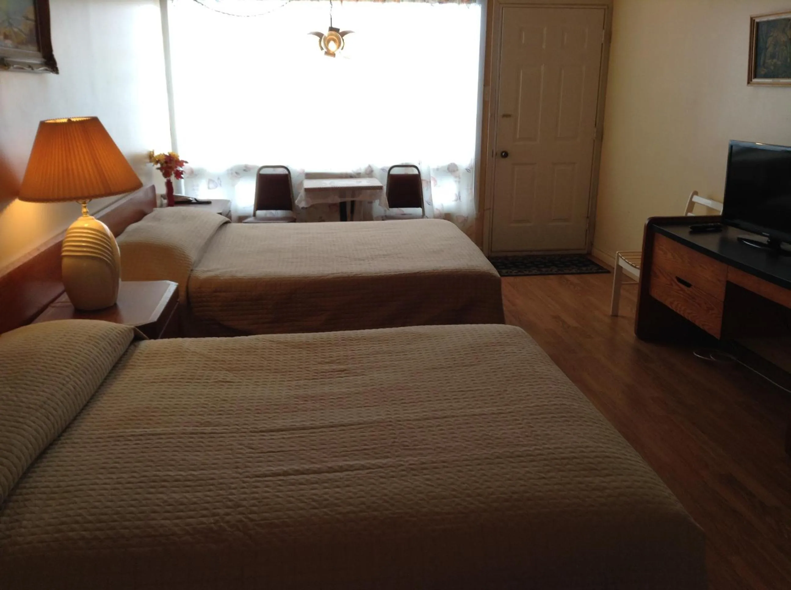 Bed in Motel Rive Du Lac